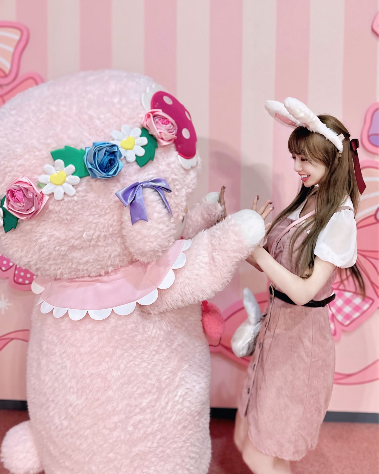 コーデュロイRoseワンピース