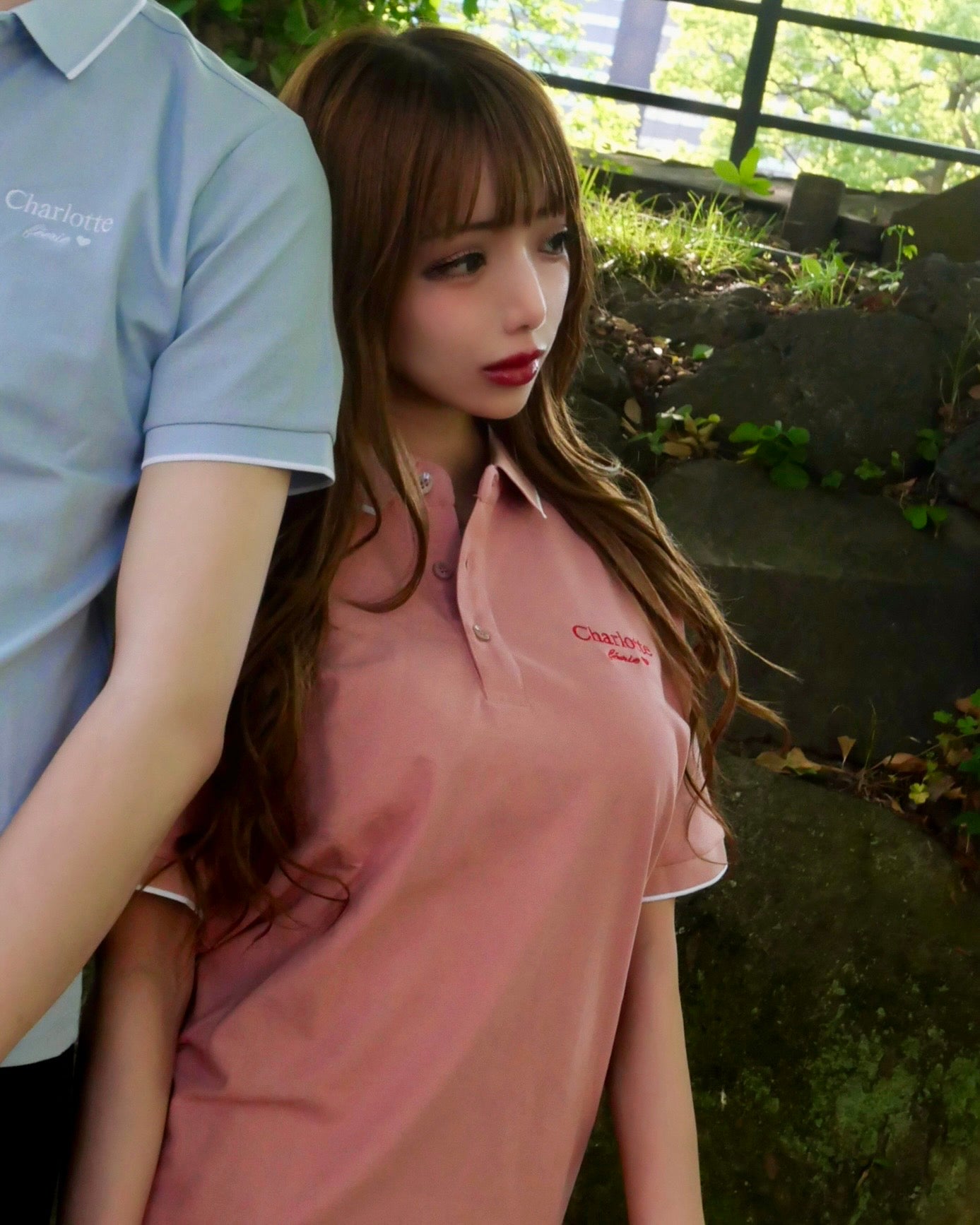 Charlotte French Polo(pink)
