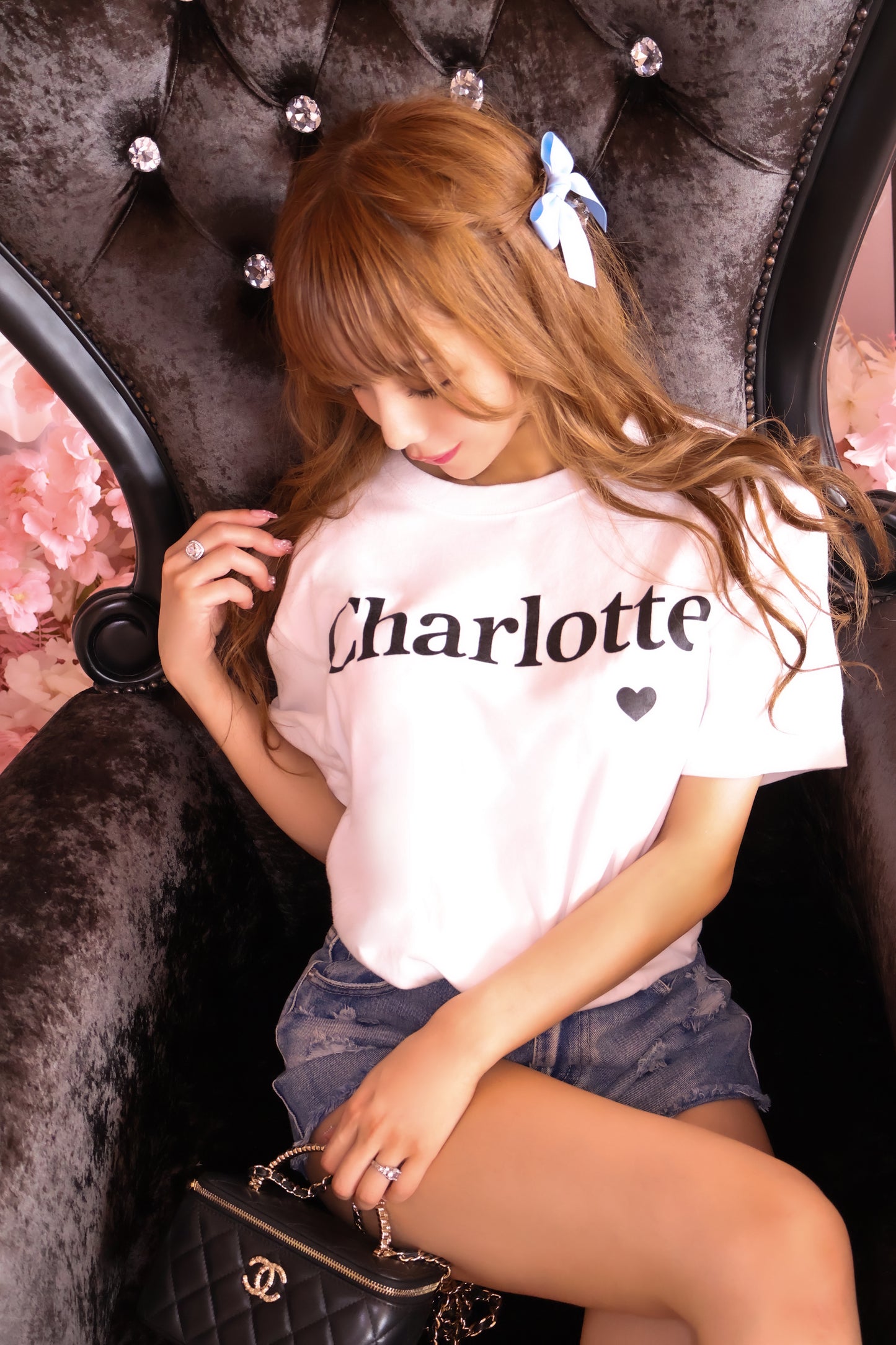 CharlotteロゴTシャツ