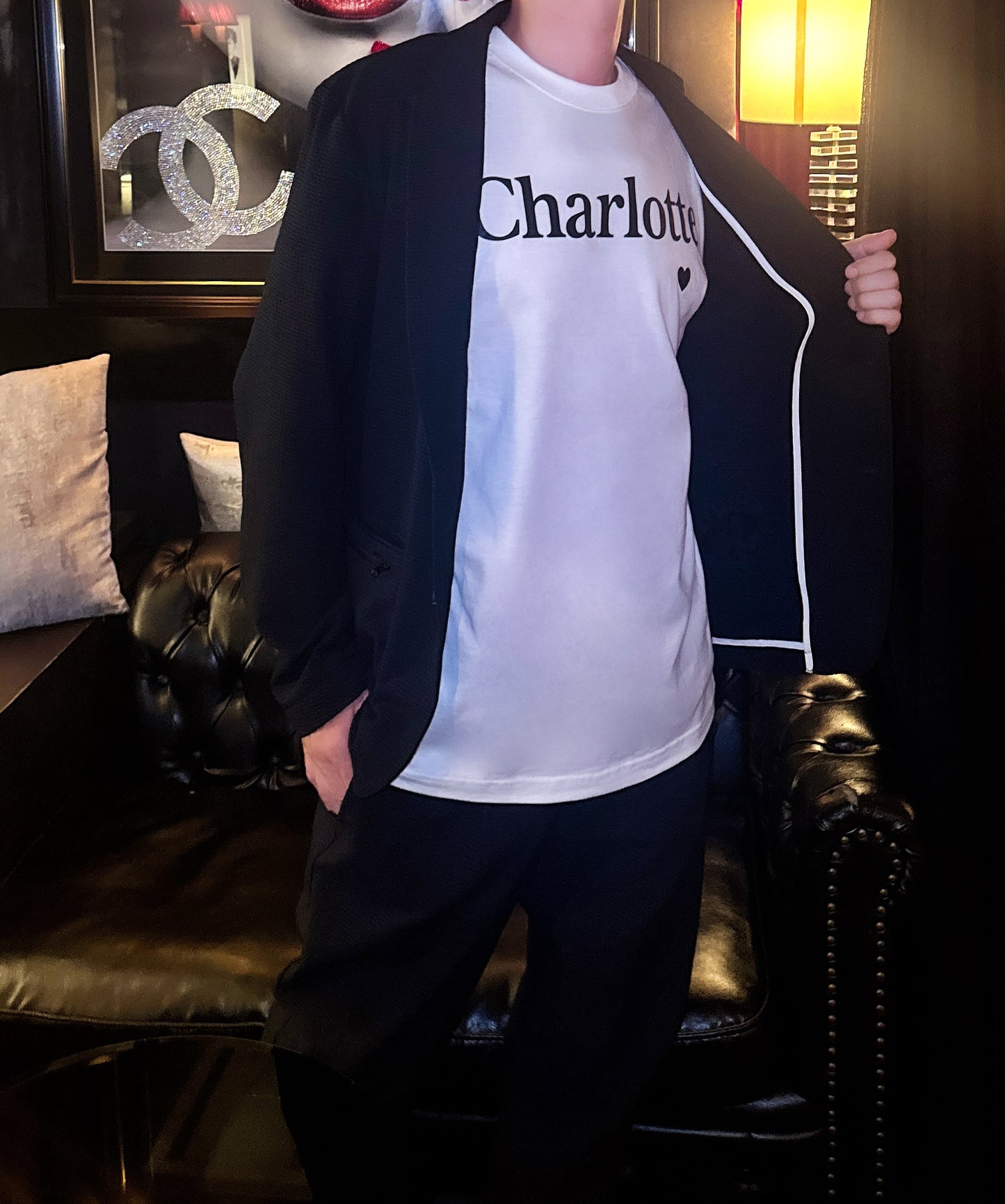 CharlotteロゴTシャツ