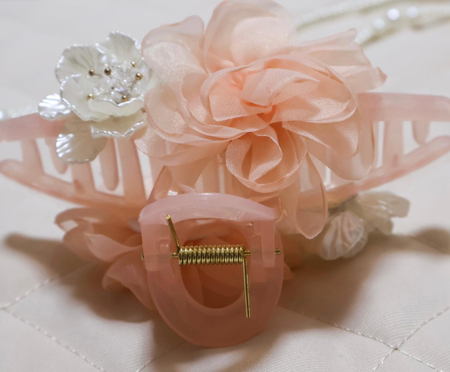 Fleur perleクリップ