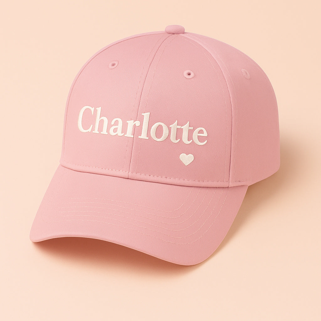Charlotteロゴキャップ(ピンク)
