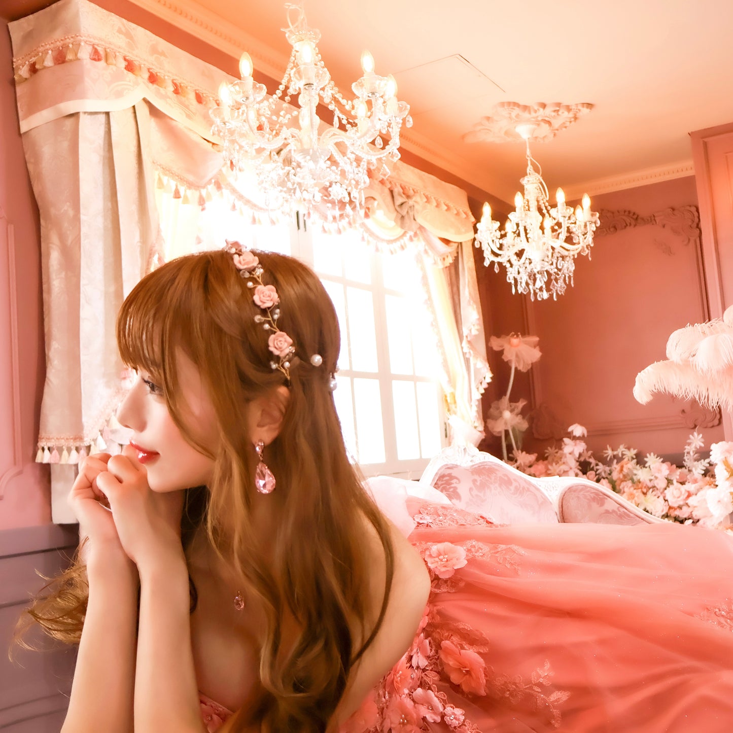 Rosée éclatピアス