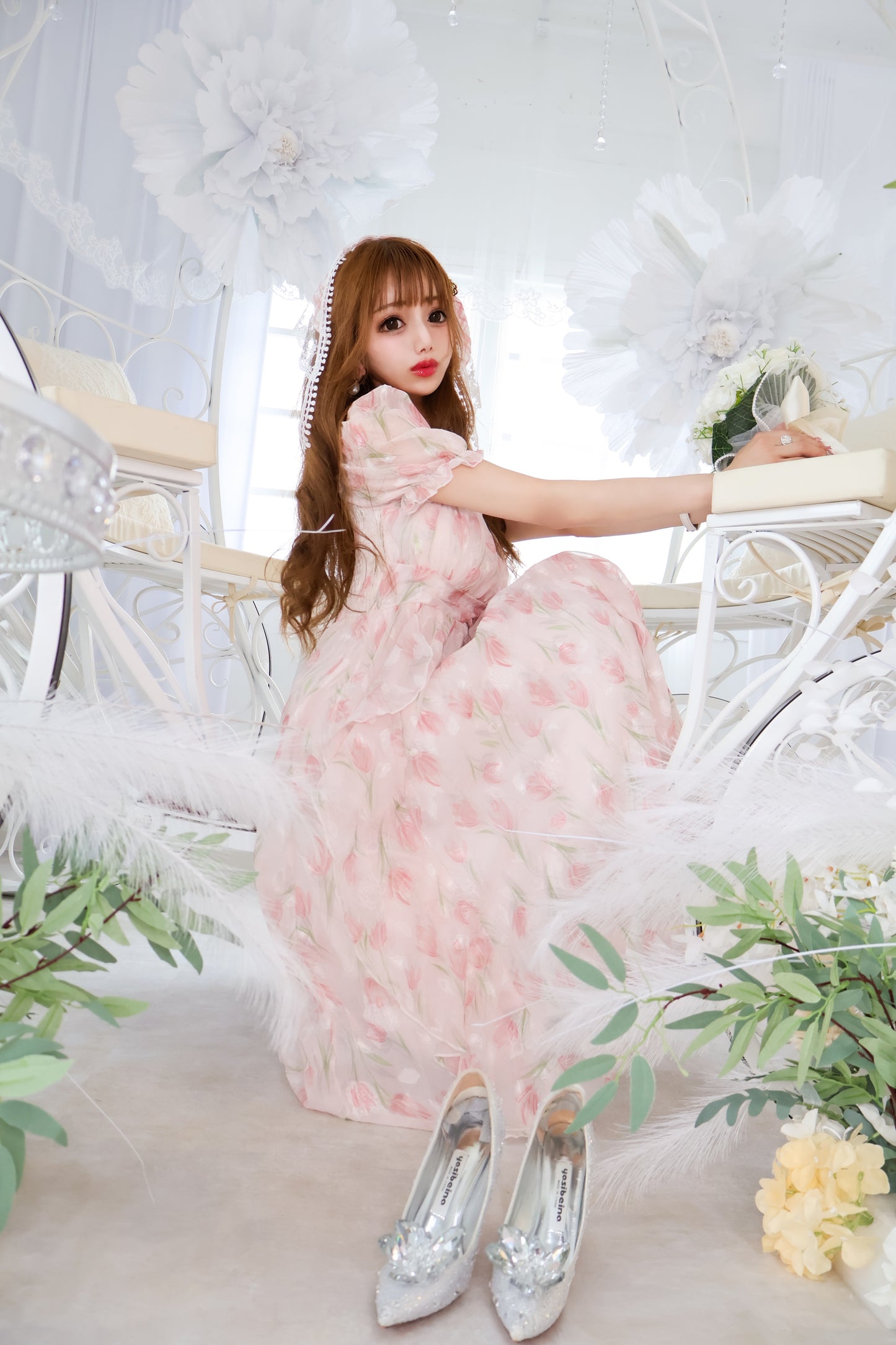Fleurs de rêveロングドレス 30%off