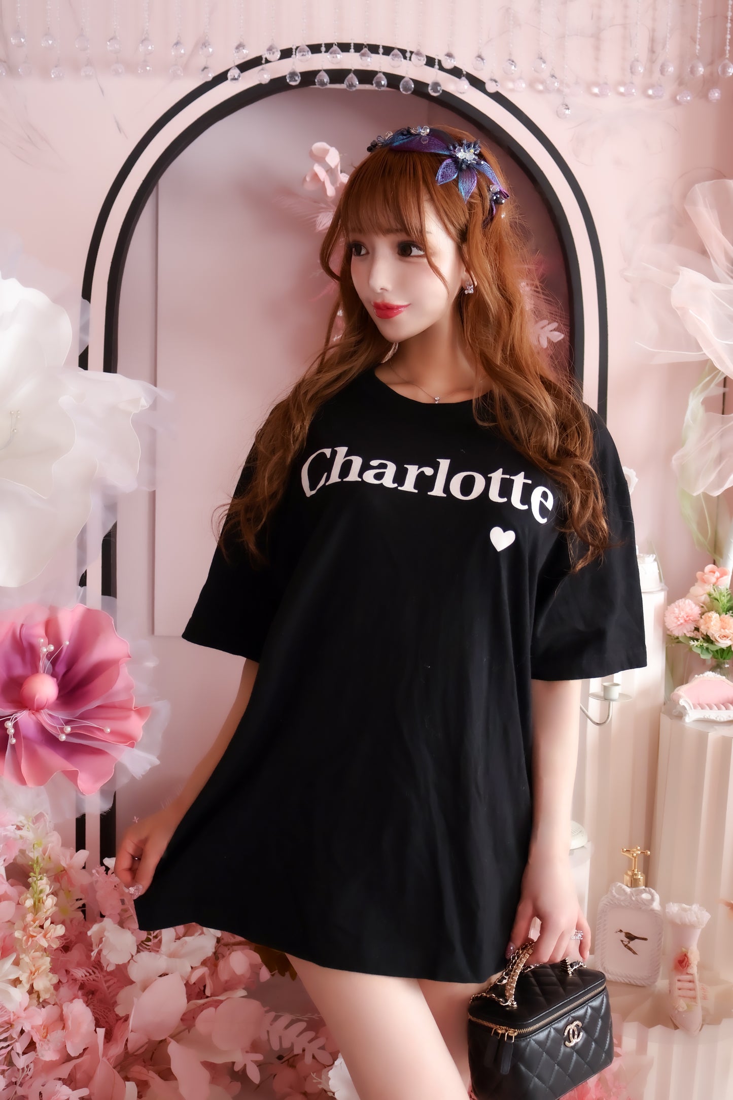 CharlotteロゴTシャツ