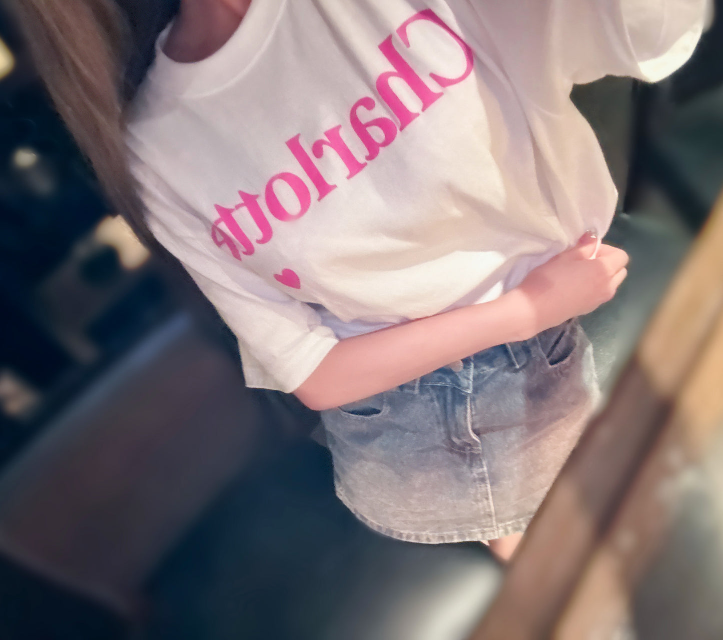 CharlotteロゴTシャツ