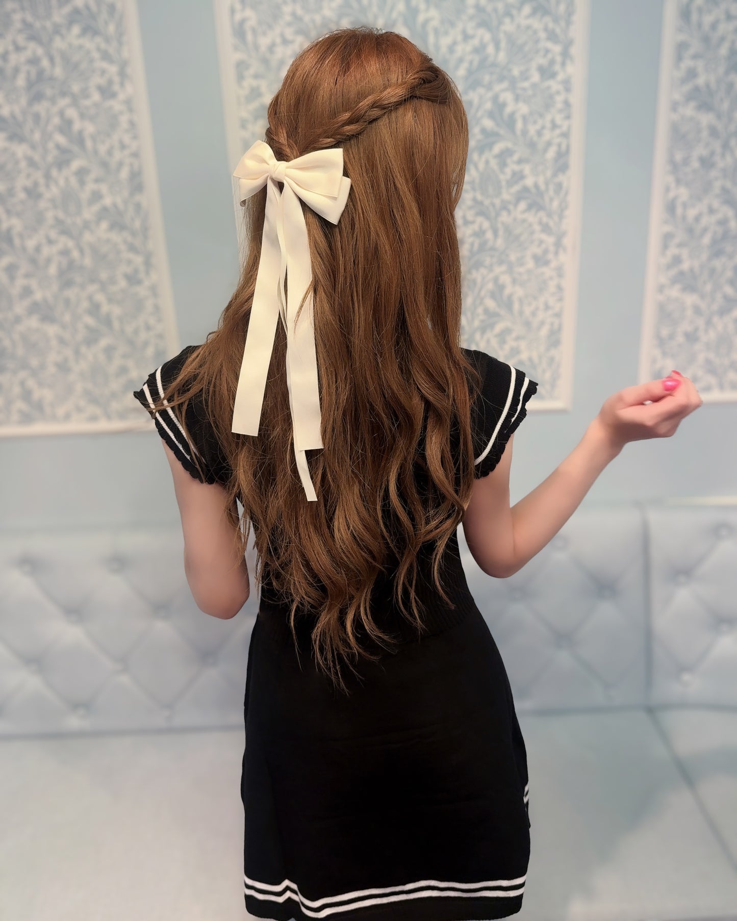 Charlotteロングリボン(Ivory)