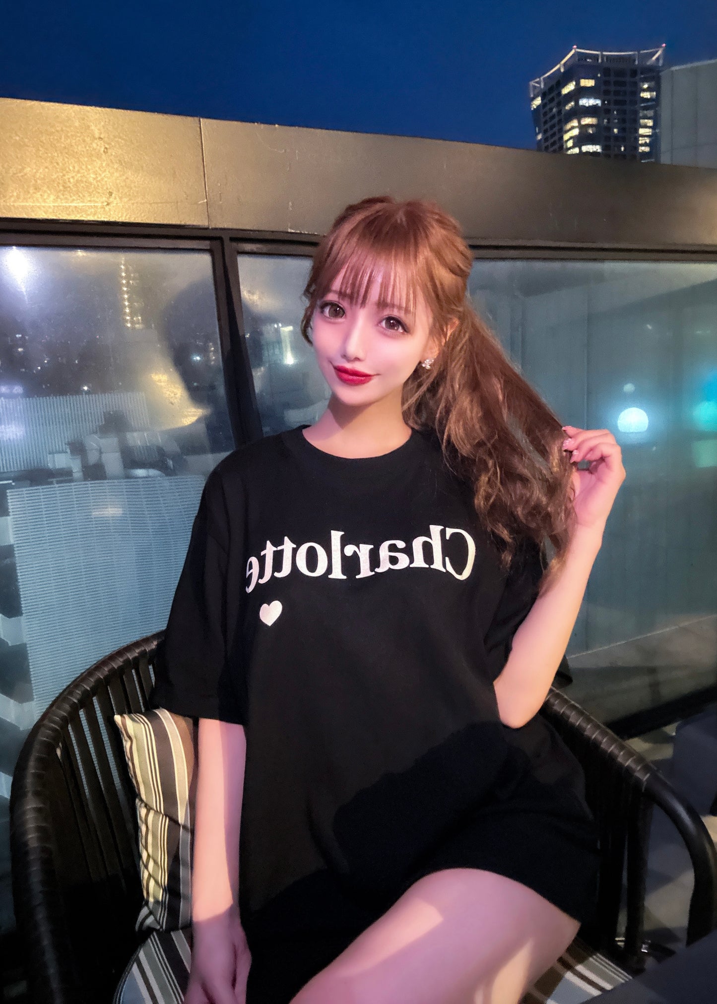CharlotteロゴTシャツ