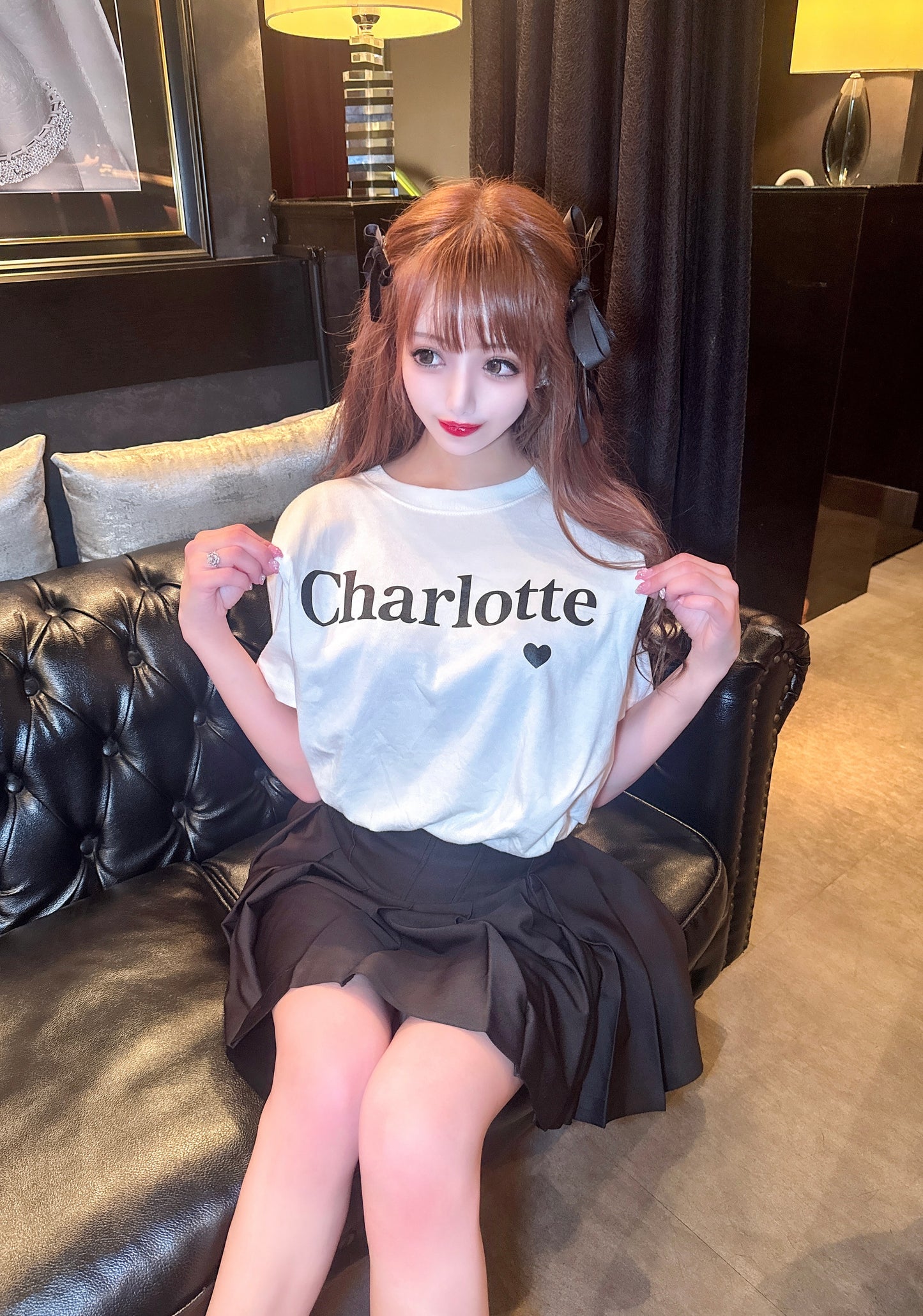 CharlotteロゴTシャツ