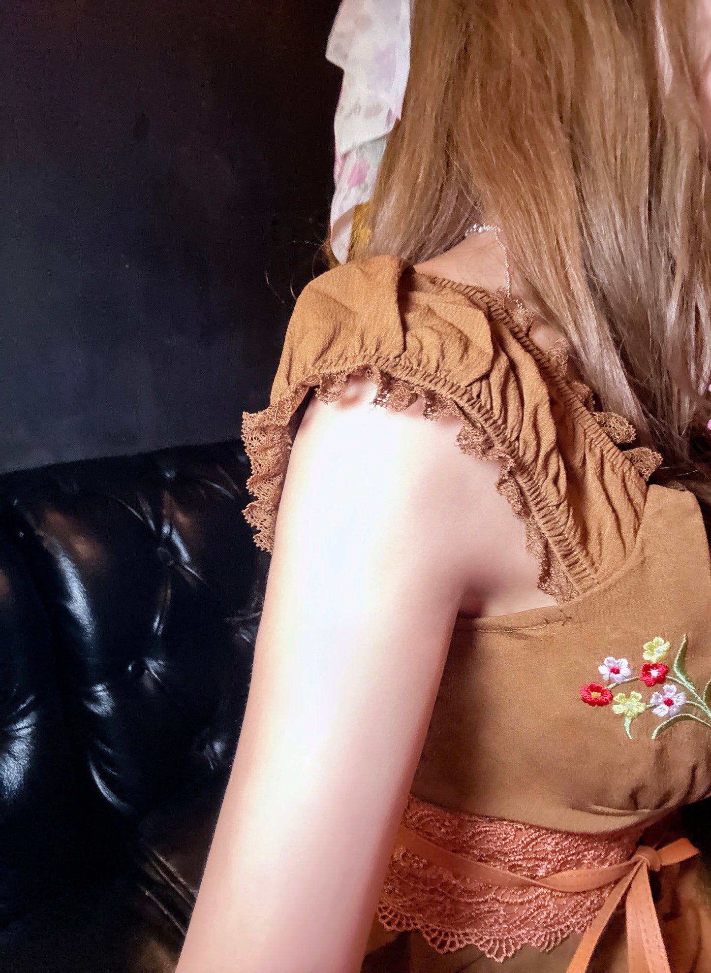 フレンチフローラル刺繍ドレス 30%off
