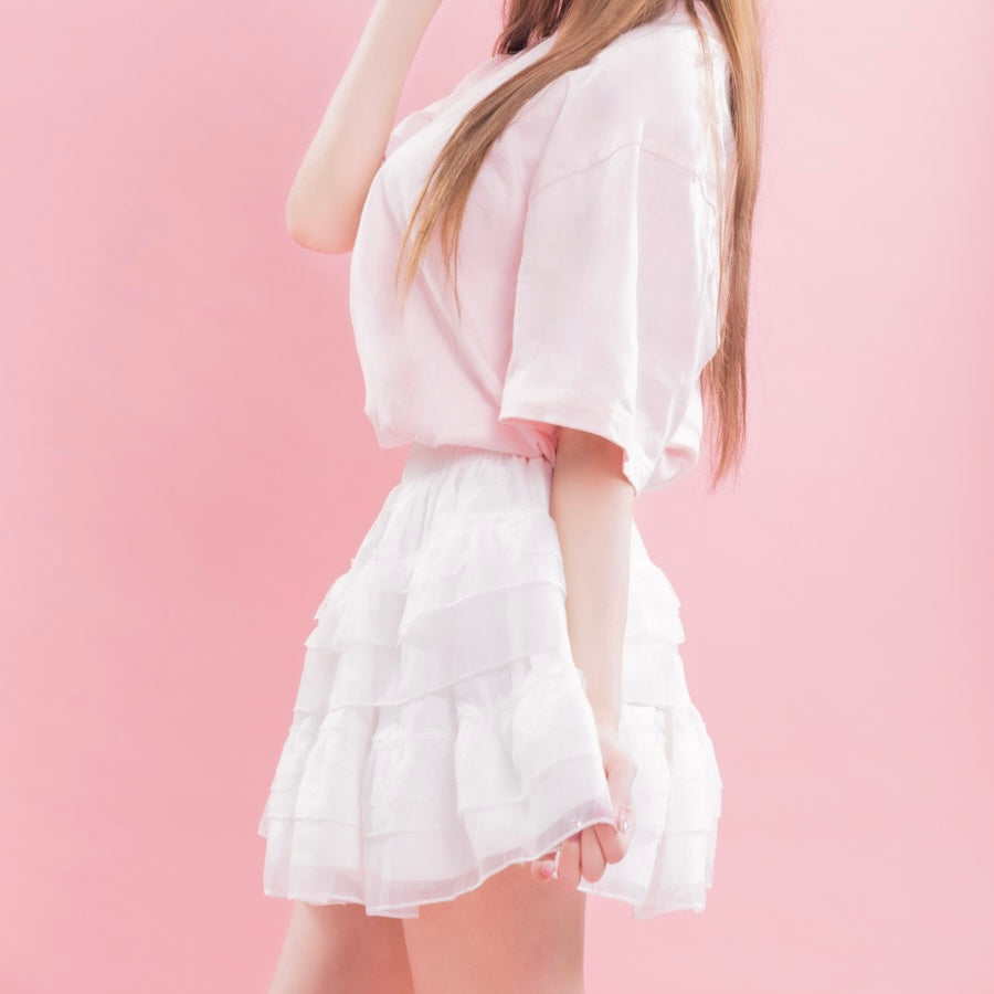 Chérieスカート(ホワイト)