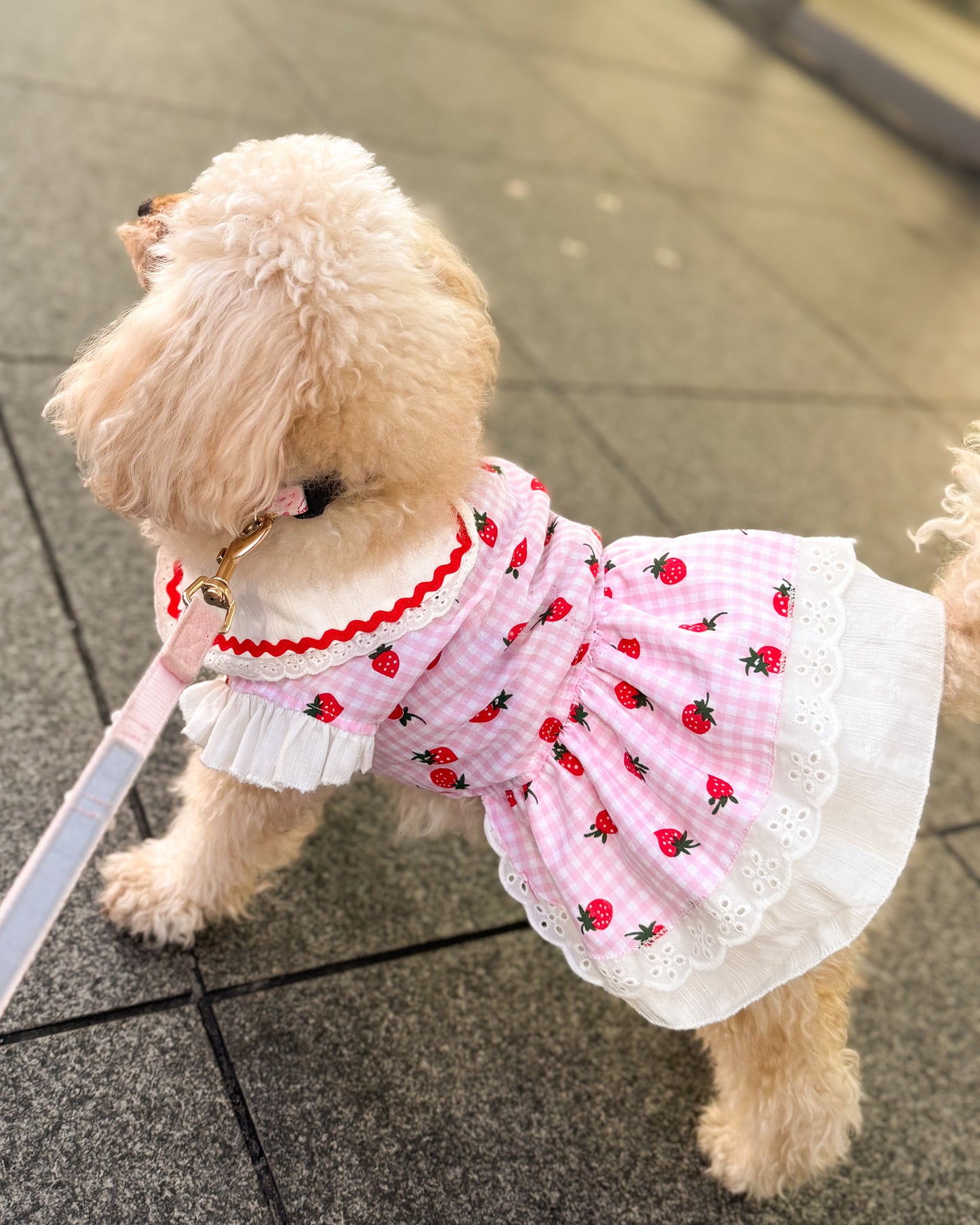 Coco いちごワンピース(Pink)