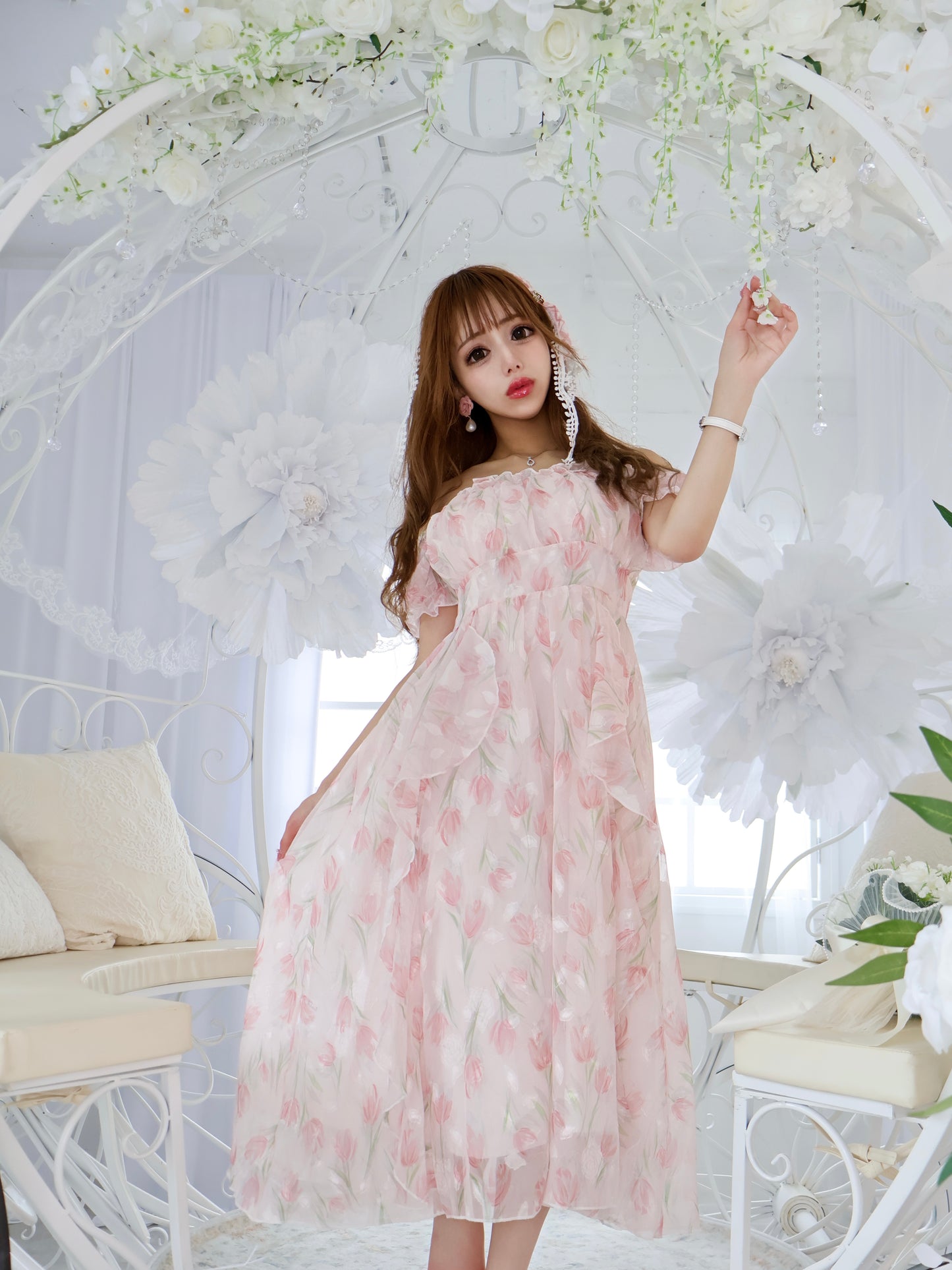 Fleurs de rêveロングドレス 30%off