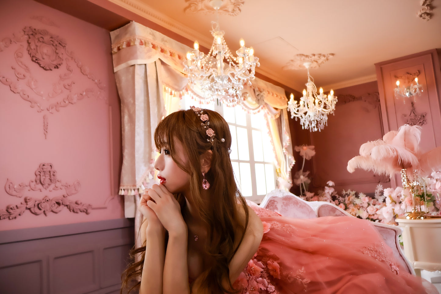 Rose couronneヘアバンド