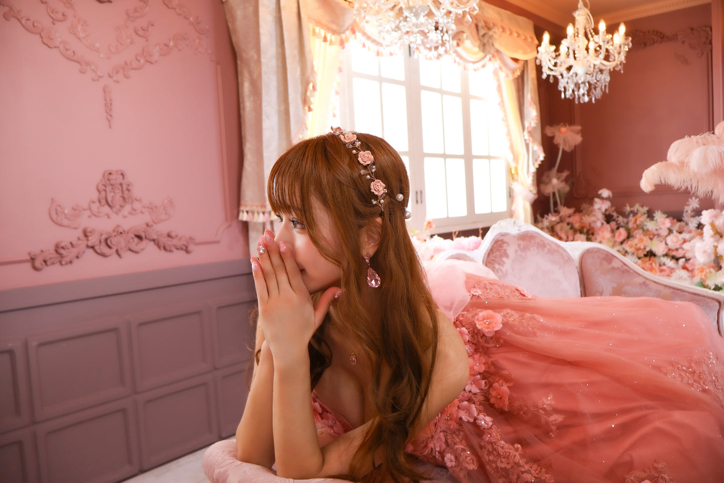 Rose couronneヘアバンド