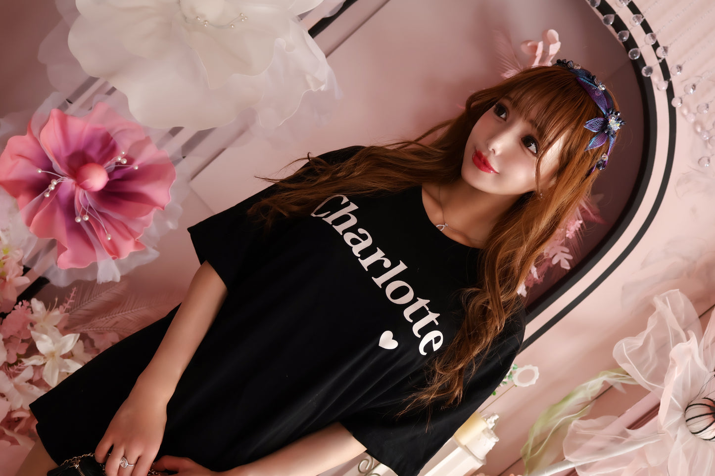 CharlotteロゴTシャツ