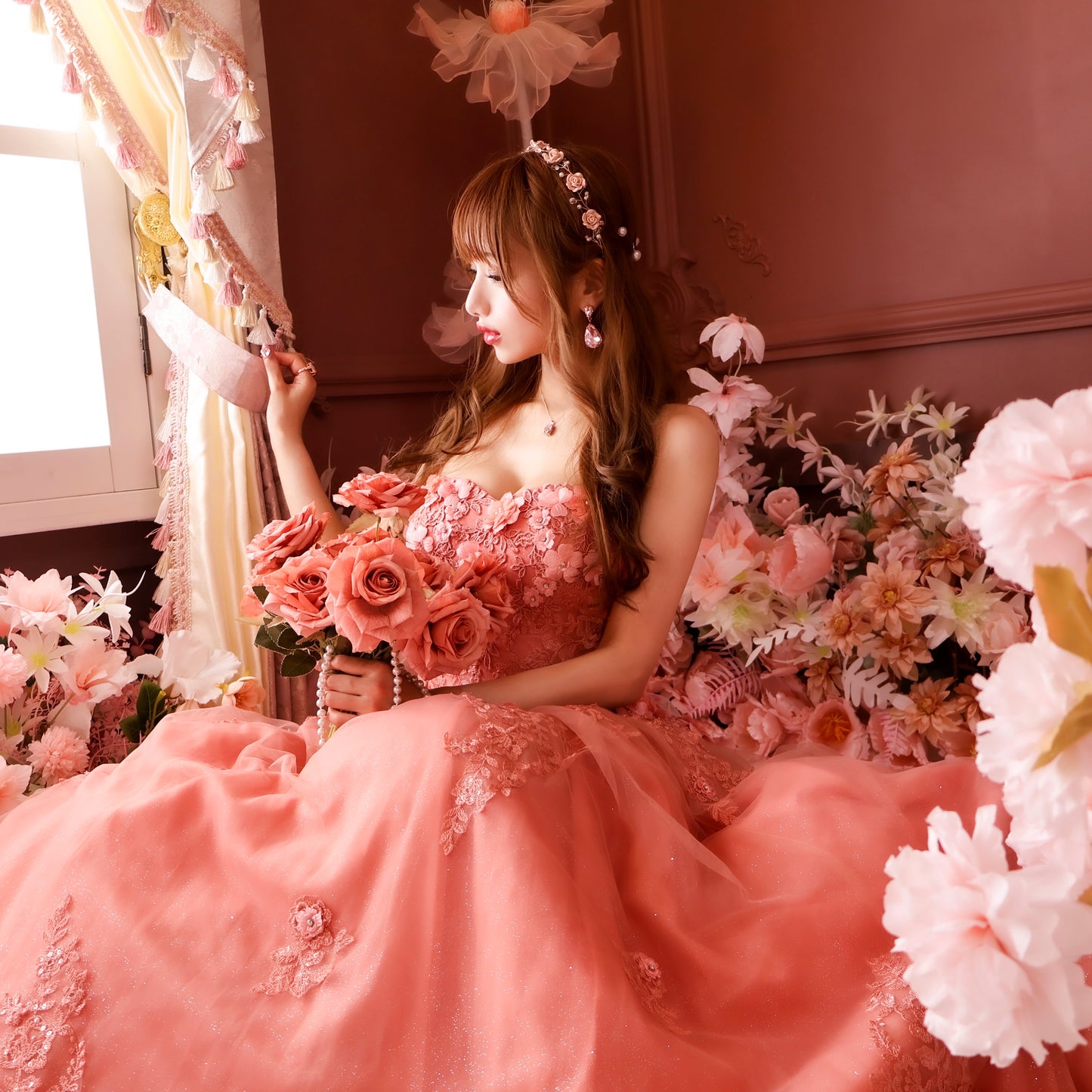 Rose couronneヘアバンド