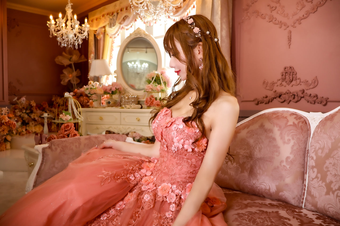 Rose couronneヘアバンド