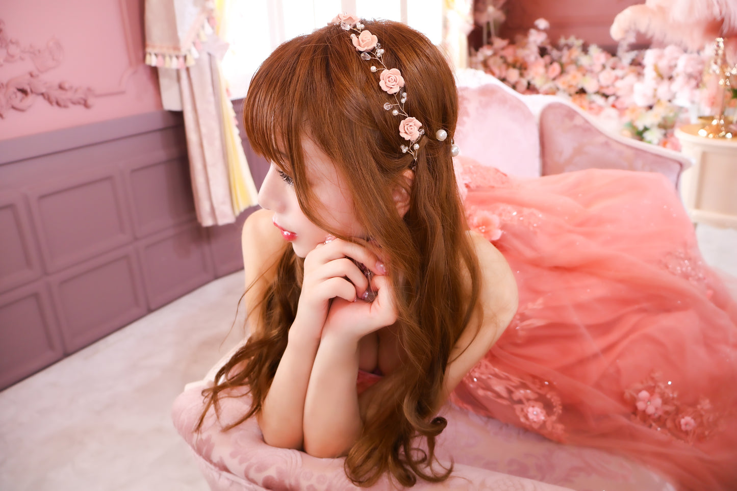 Rose couronneヘアバンド