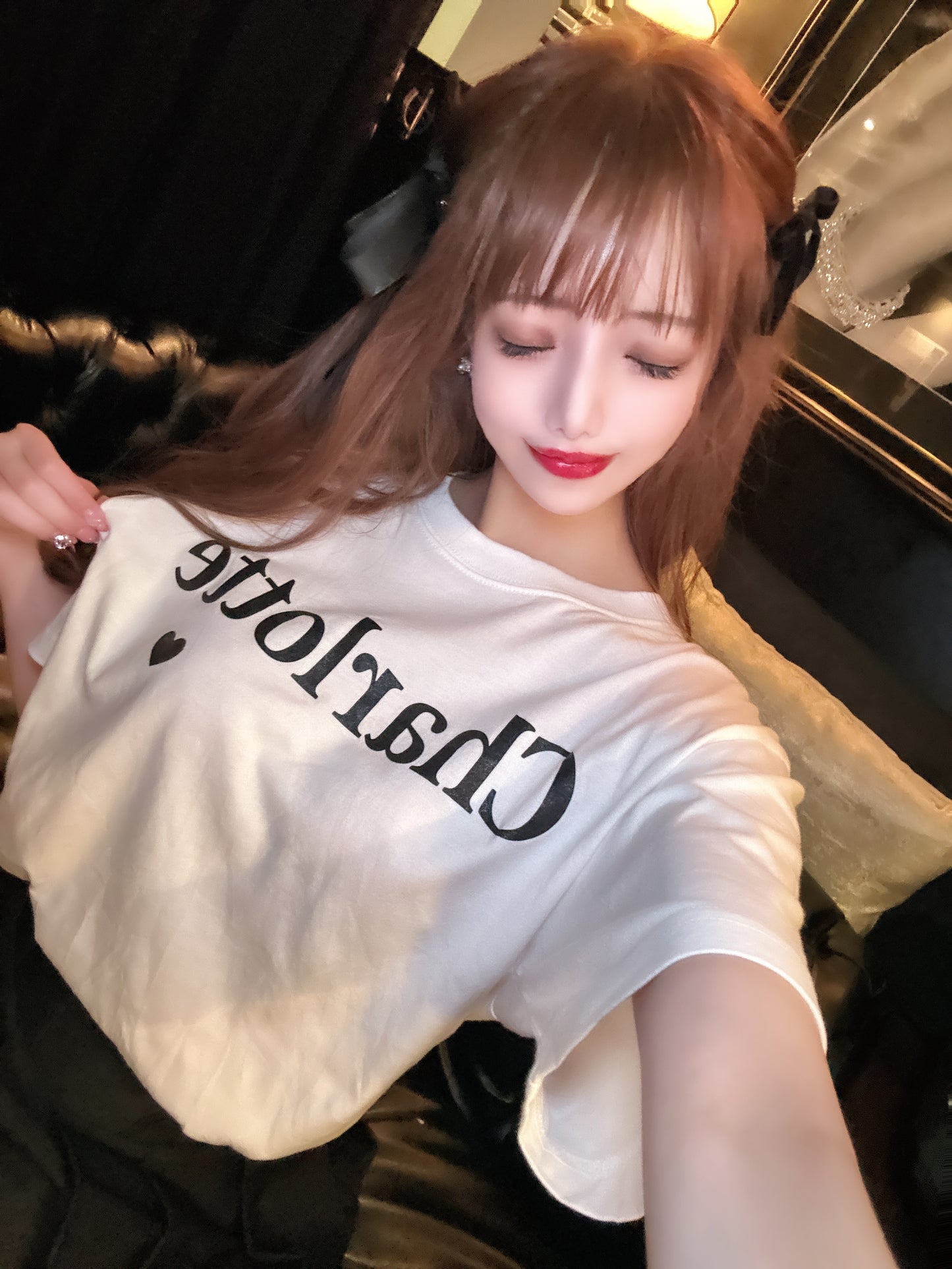 CharlotteロゴTシャツ