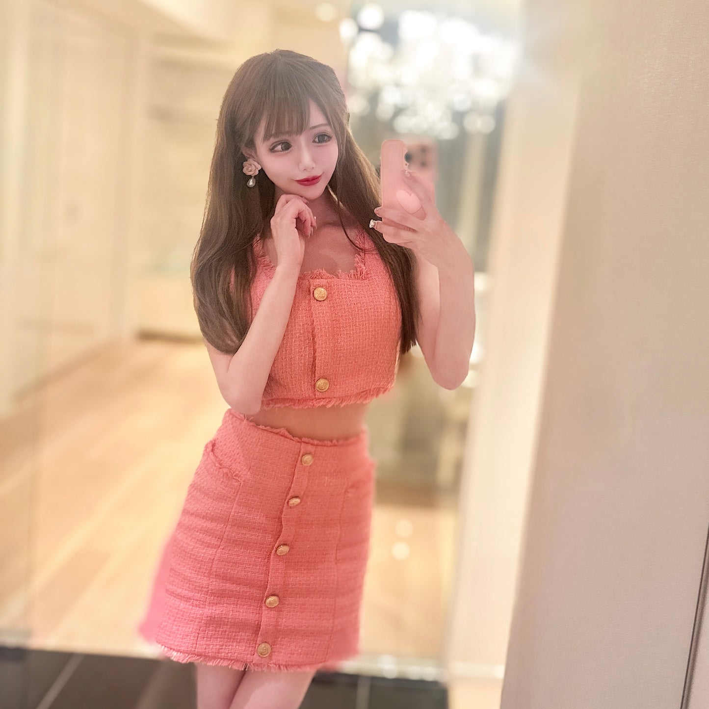 Rose goutteピアス