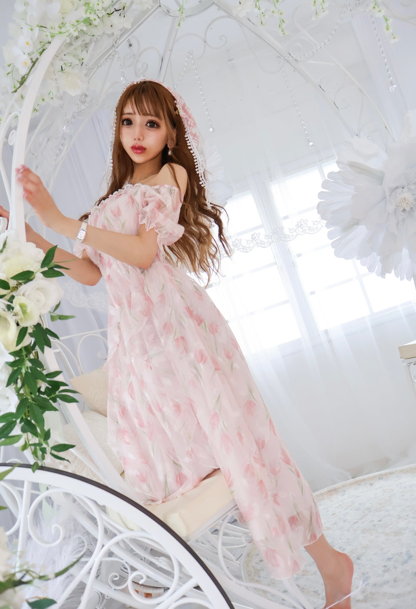 Fleurs de rêveロングドレス 30%off