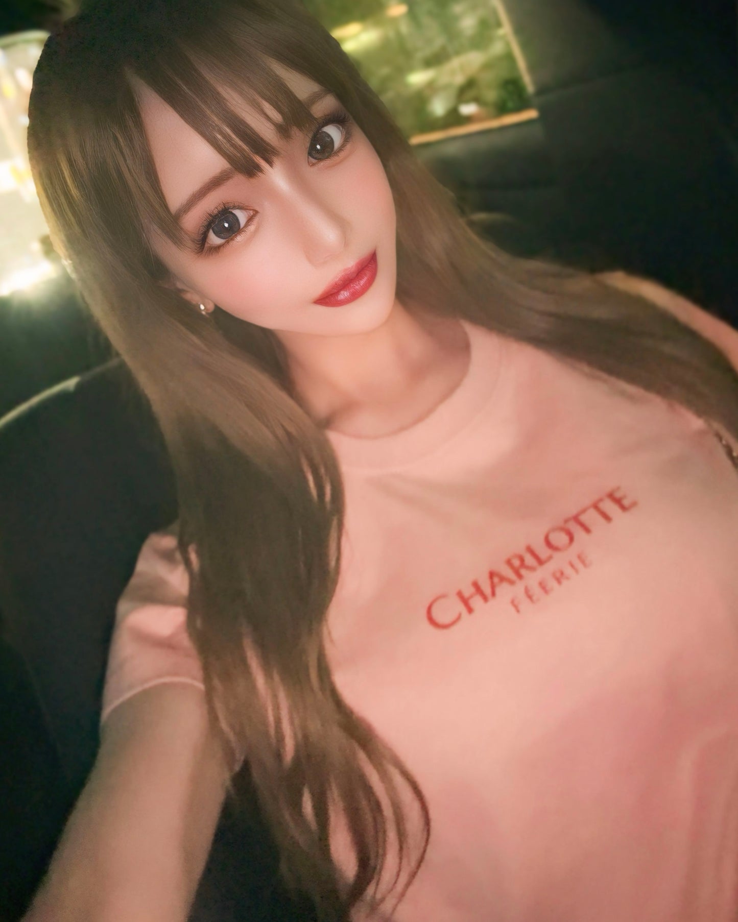 CHARLOTTE Old RoseベビーTシャツ