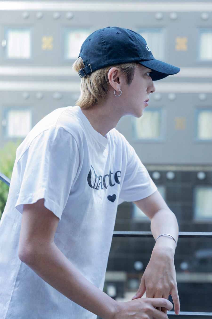 Charlotteロゴキャップ(ブラック♥)