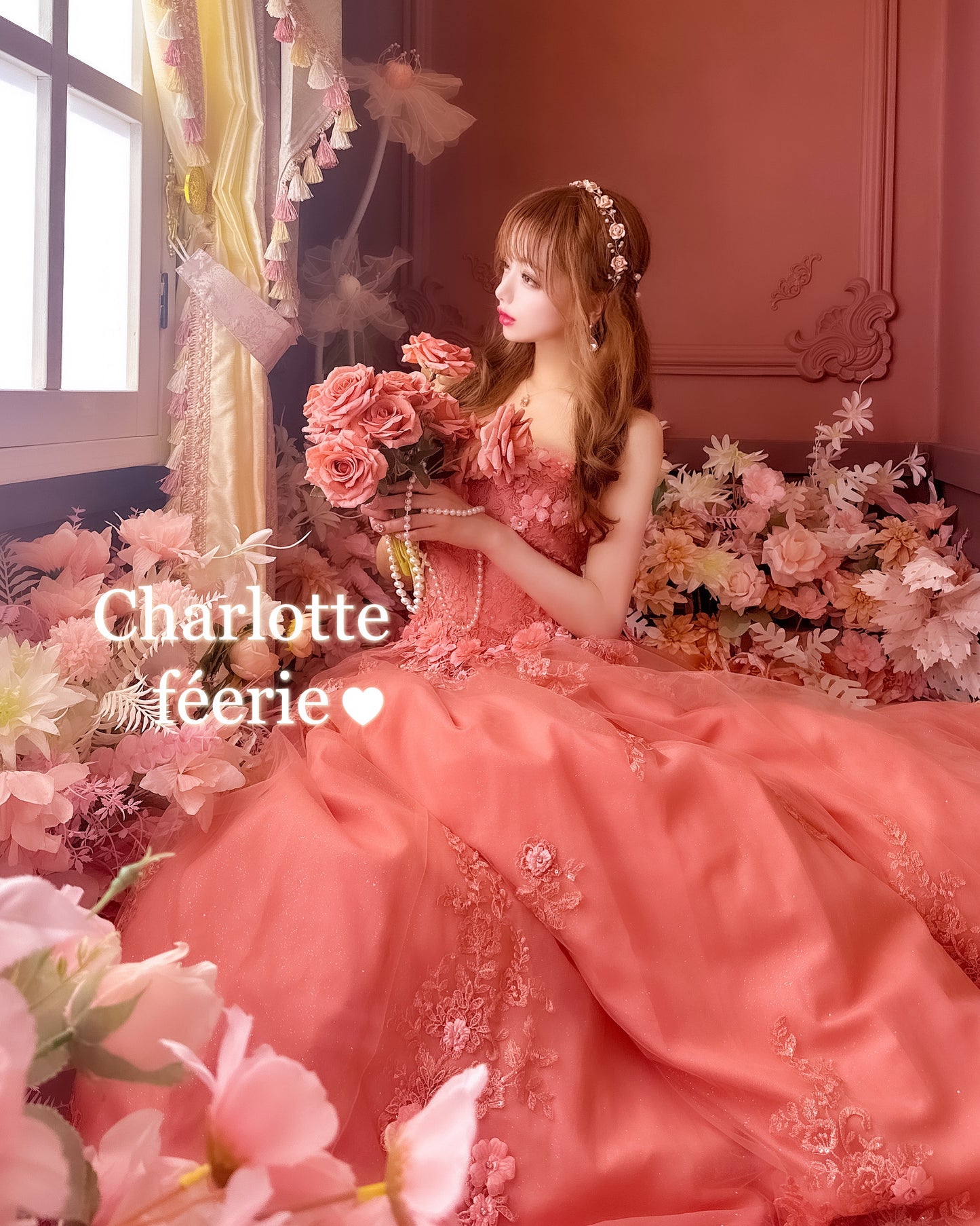 Rose couronneヘアバンド