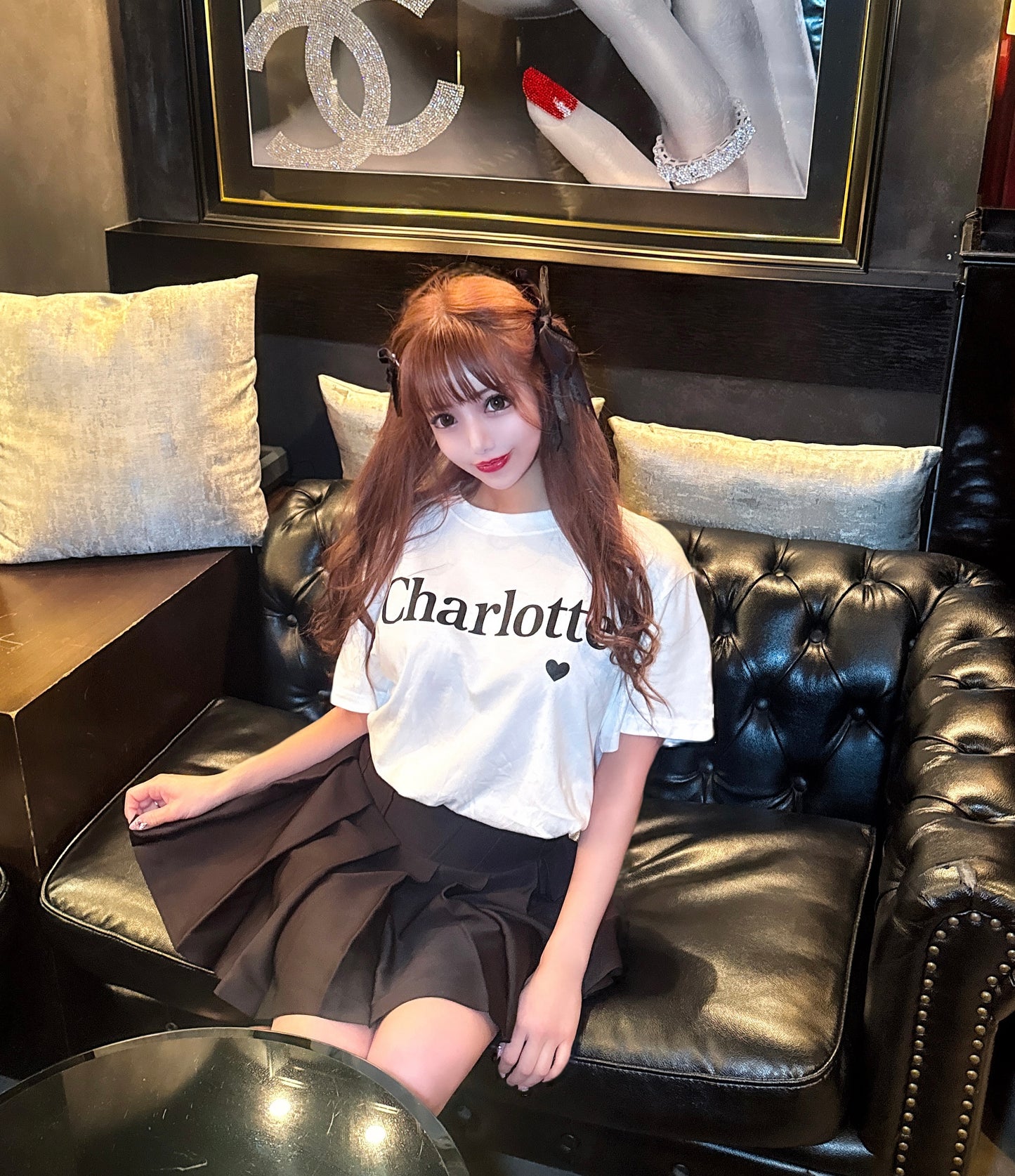 CharlotteロゴTシャツ