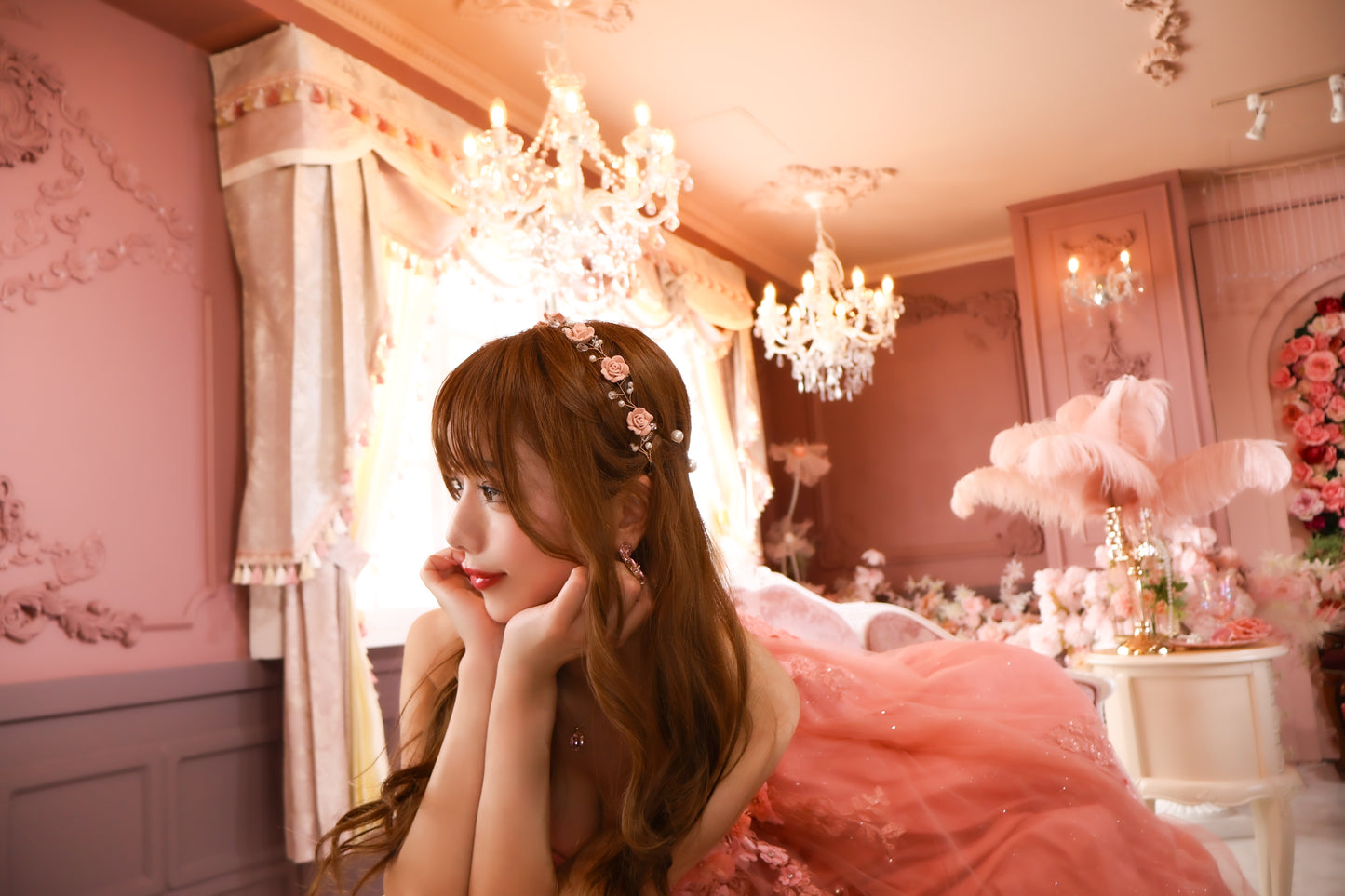 Rose couronneヘアバンド