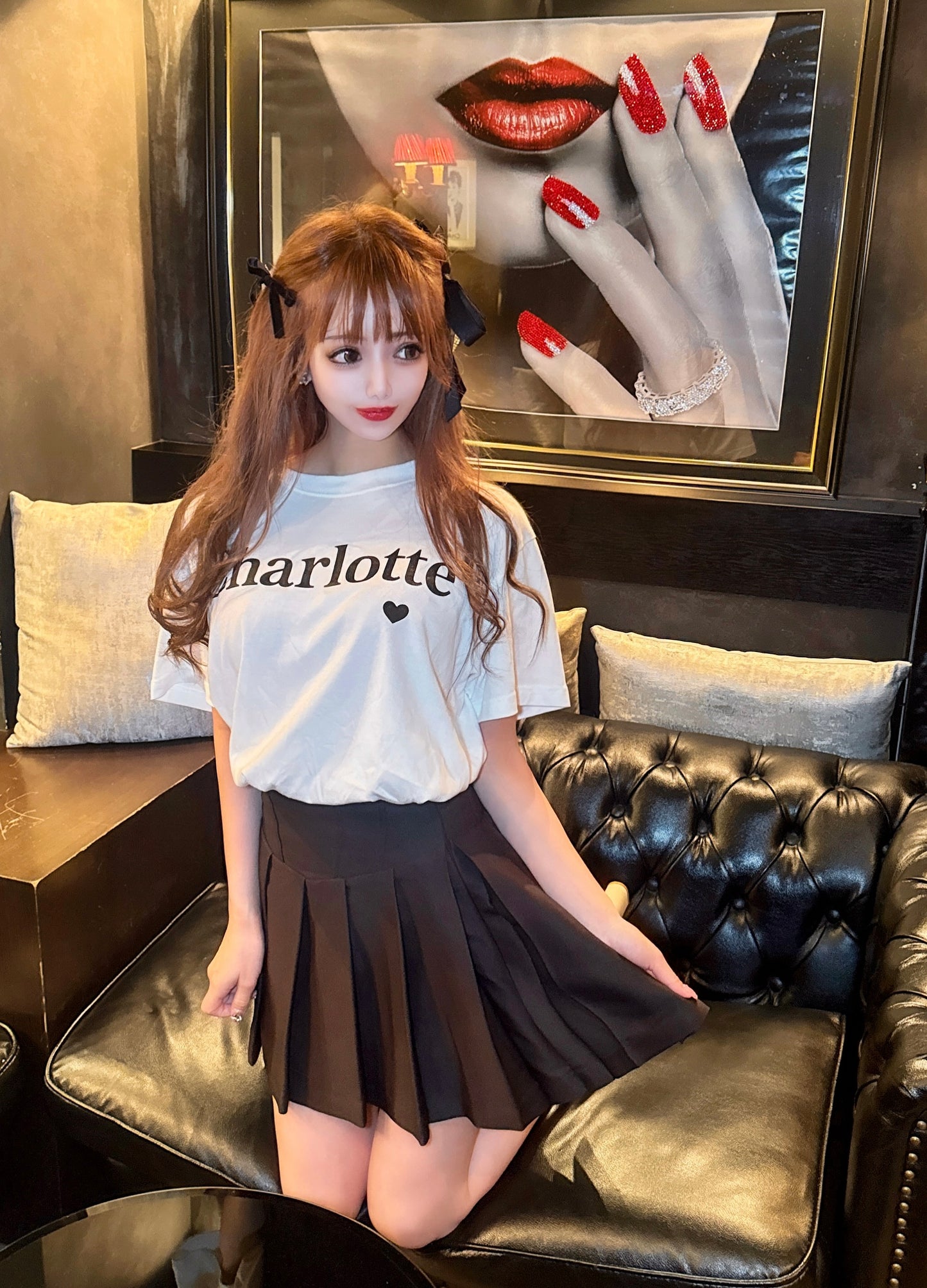 CharlotteロゴTシャツ