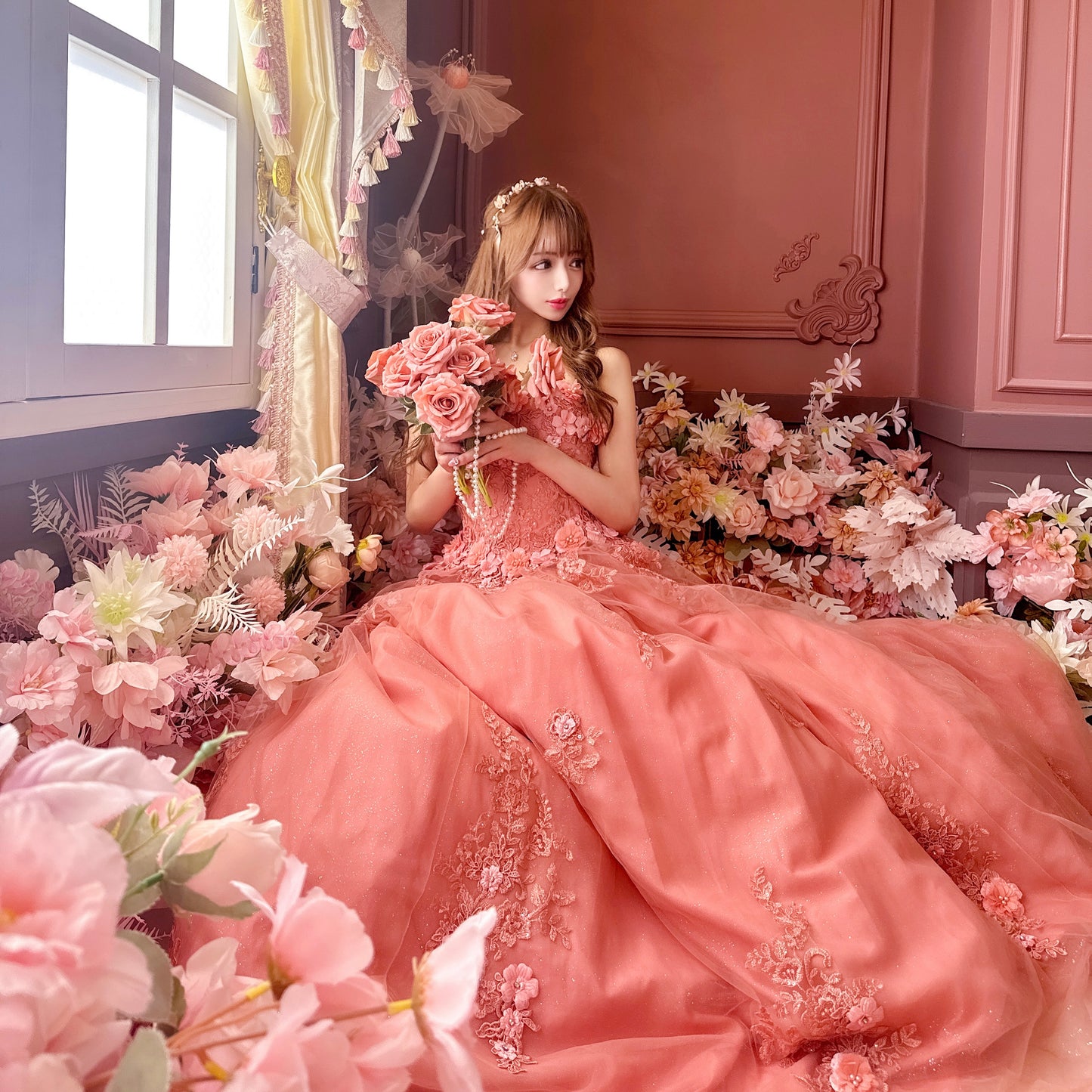 Rose couronneヘアバンド