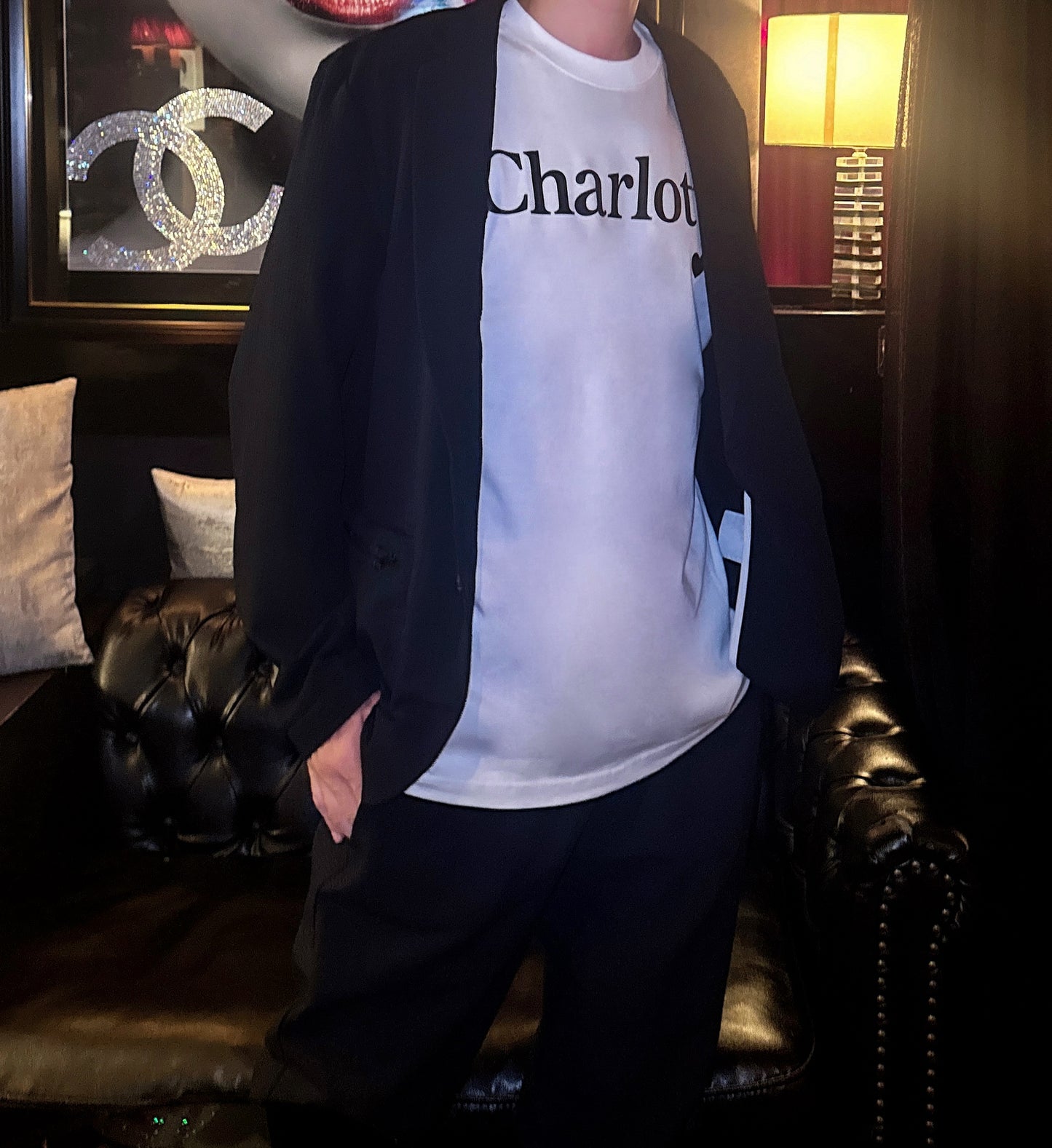 CharlotteロゴTシャツ