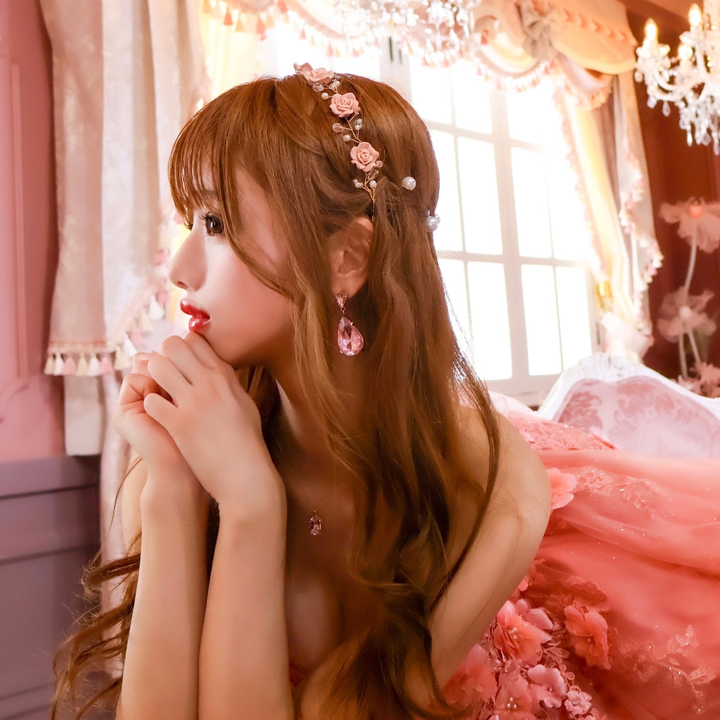 Rosée éclatピアス
