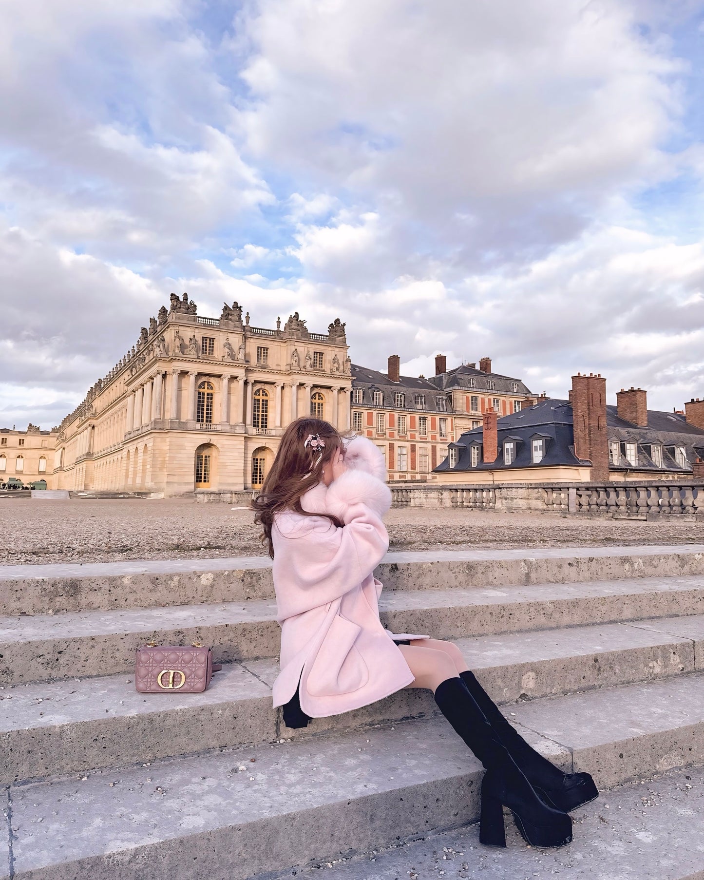 【受注販売】 Charlotte ドールファーコート