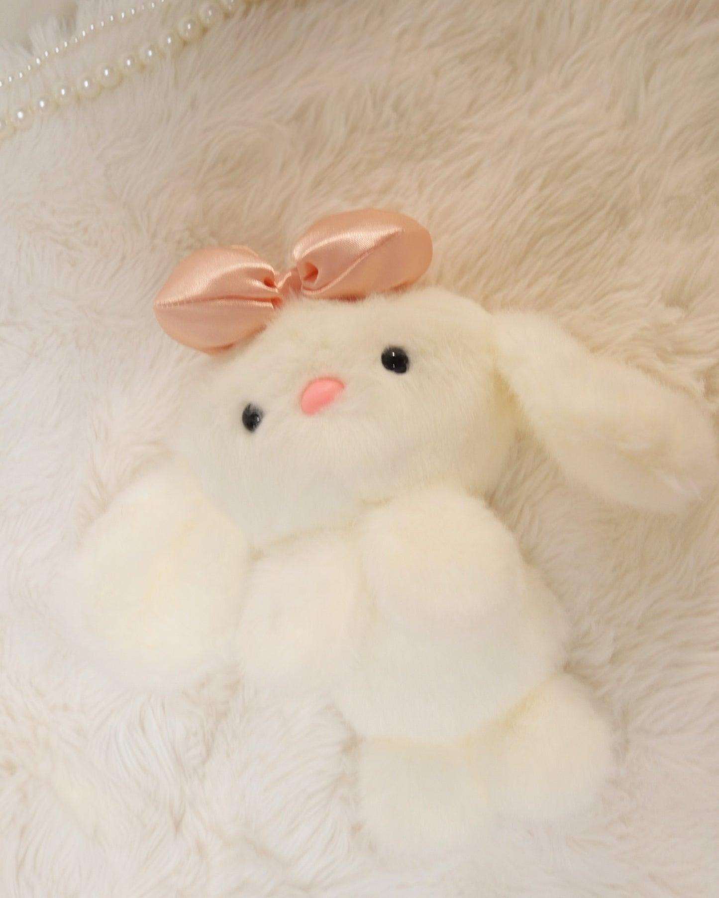 ふわうさ♡ぬいぐるみチャーム