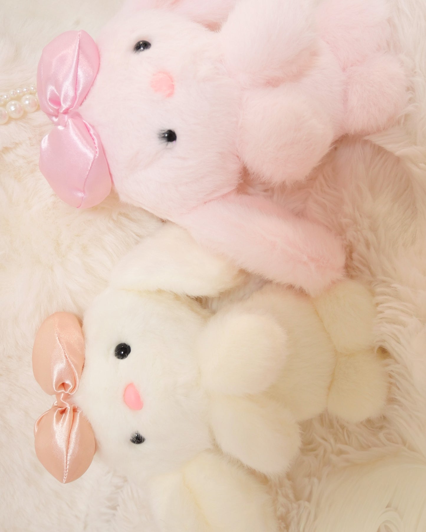 ふわうさ♡ぬいぐるみチャーム