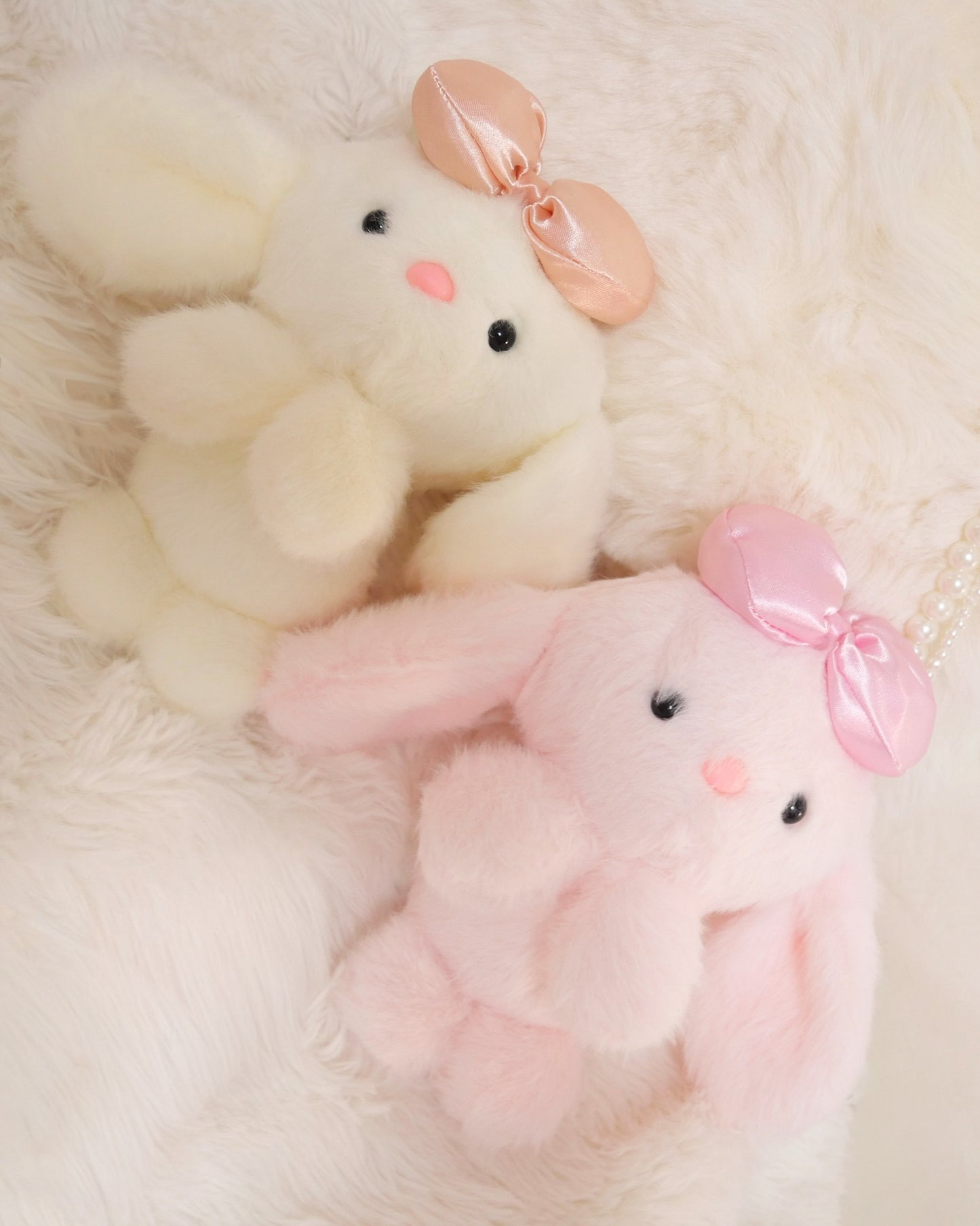 ふわうさ♡ぬいぐるみチャーム