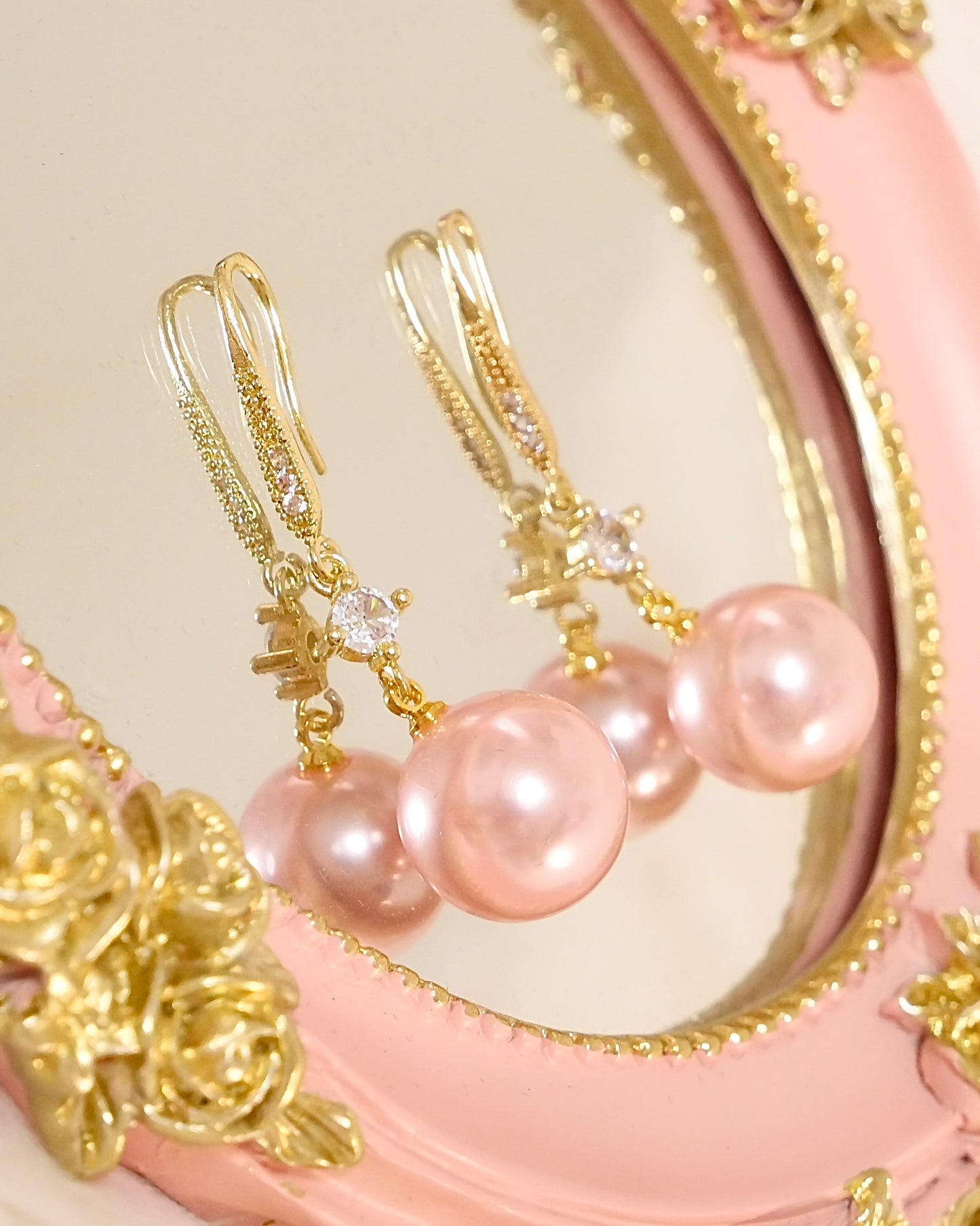 Roséeパールピアス