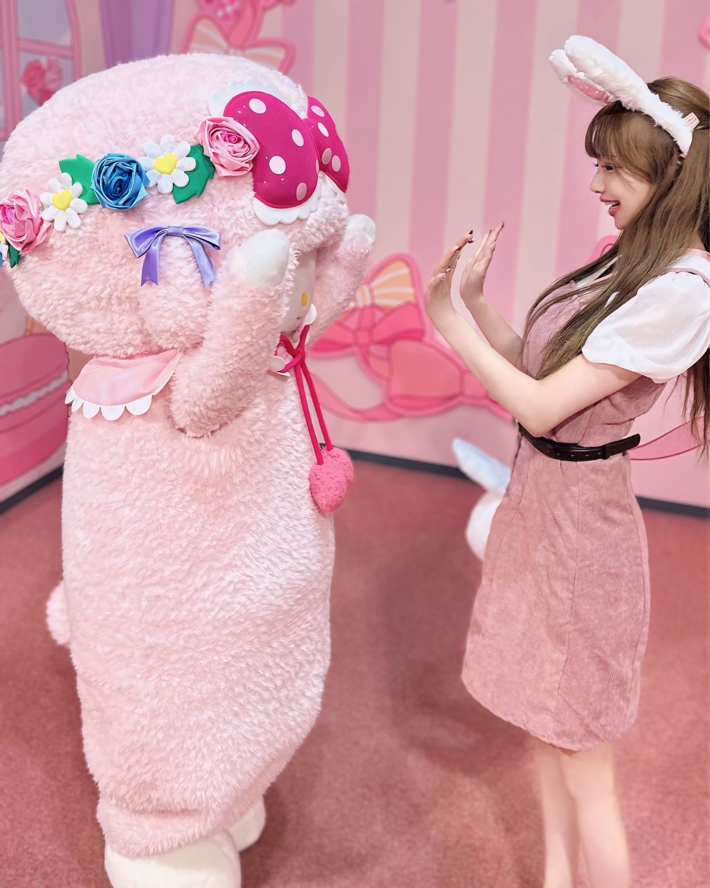 コーデュロイRoseワンピース
