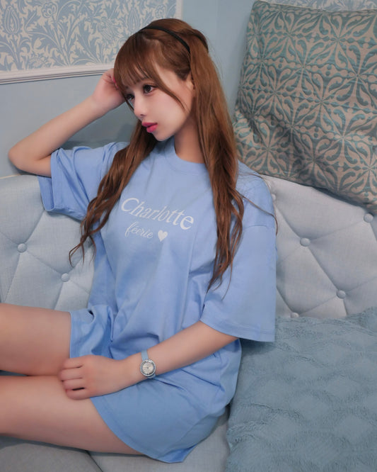 Charlotte ロゴTシャツ（Blue）