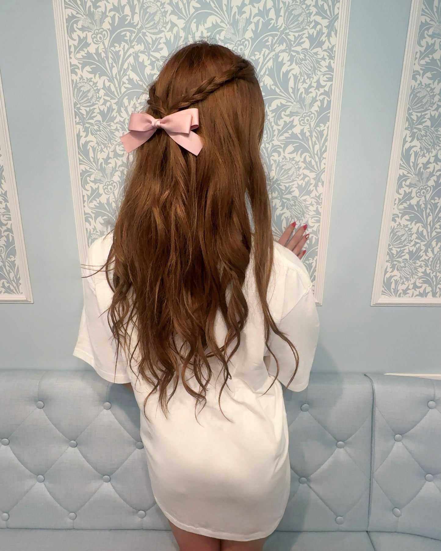 Rose pinkリボン