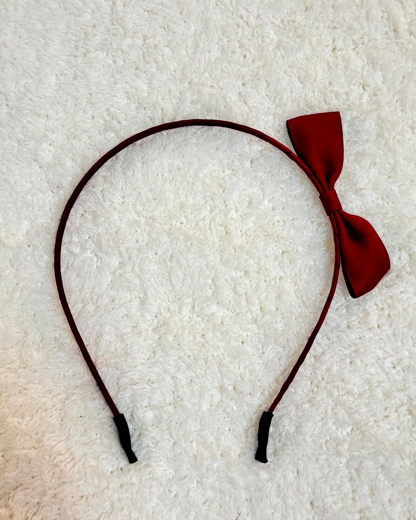 Petiteリボンカチューシャ（red）
