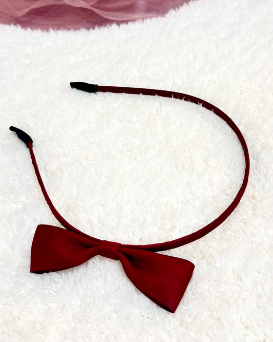 Petiteリボンカチューシャ（red）