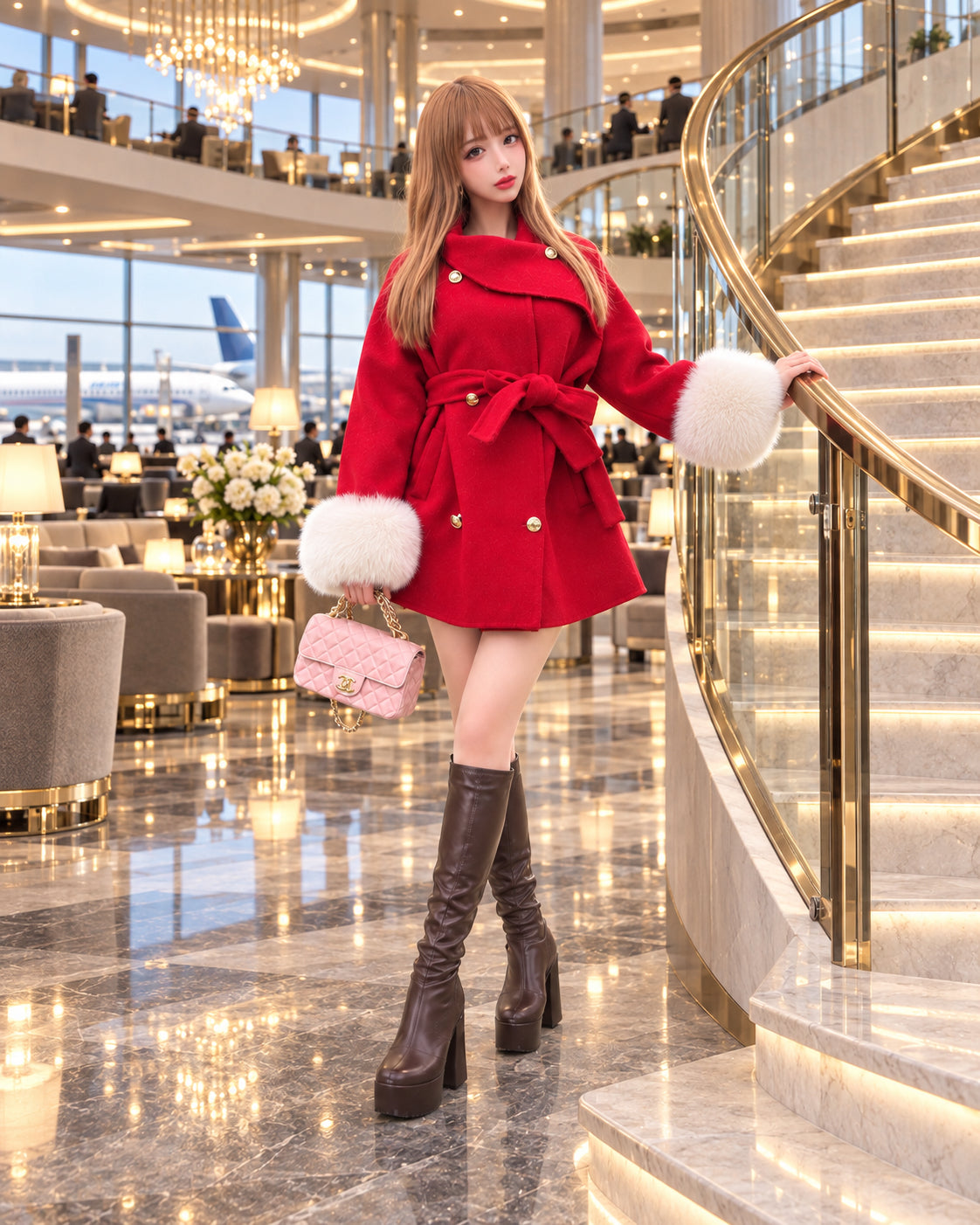 Rouge Ceriseドールコート