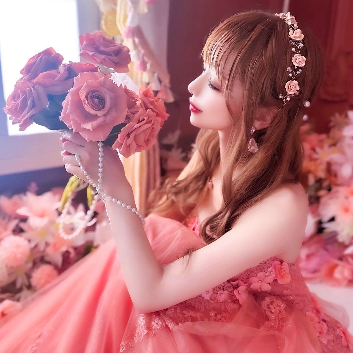 Rose couronneヘアバンド