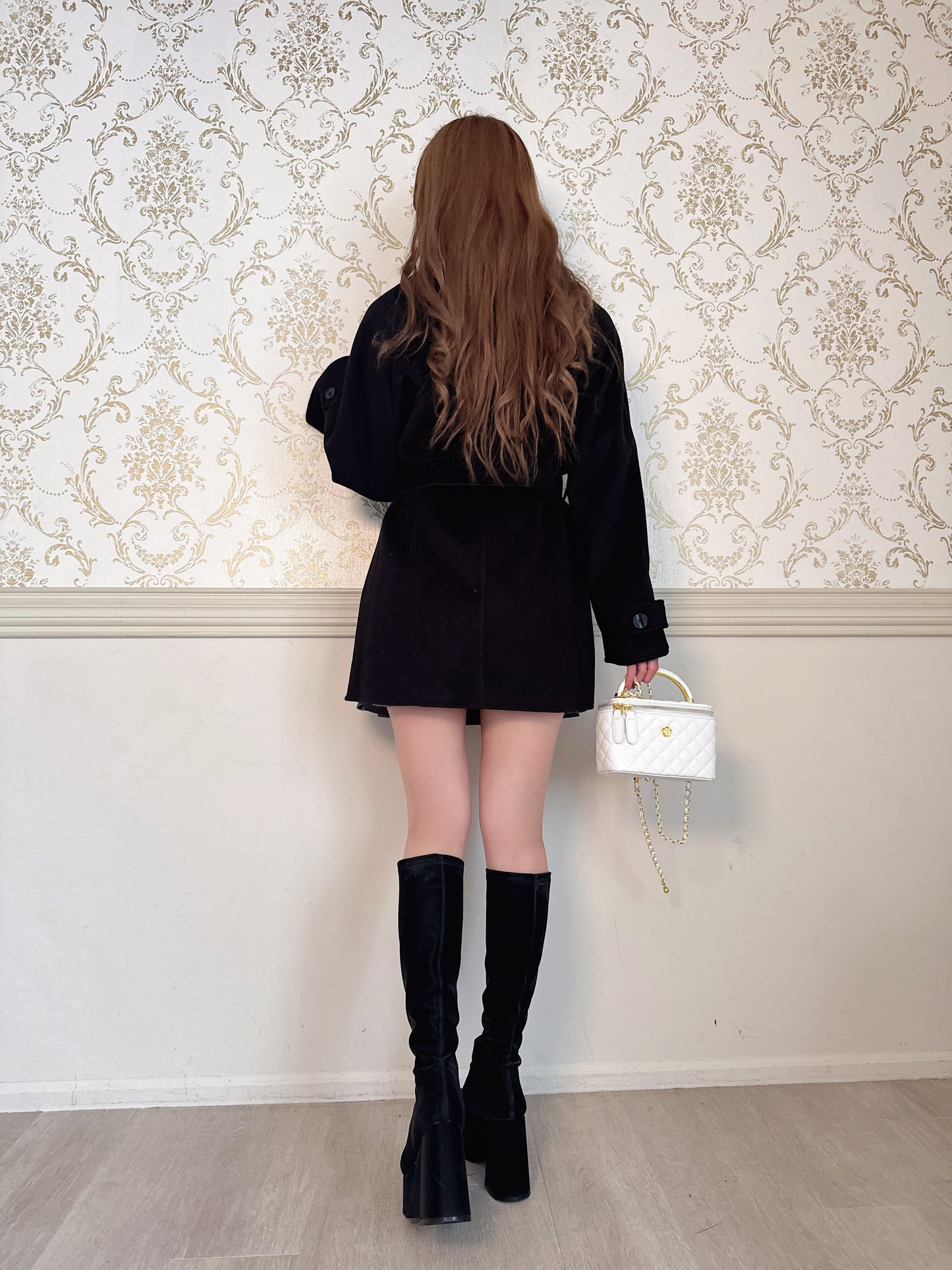 Roséeキルティングチェーン2wayバッグ