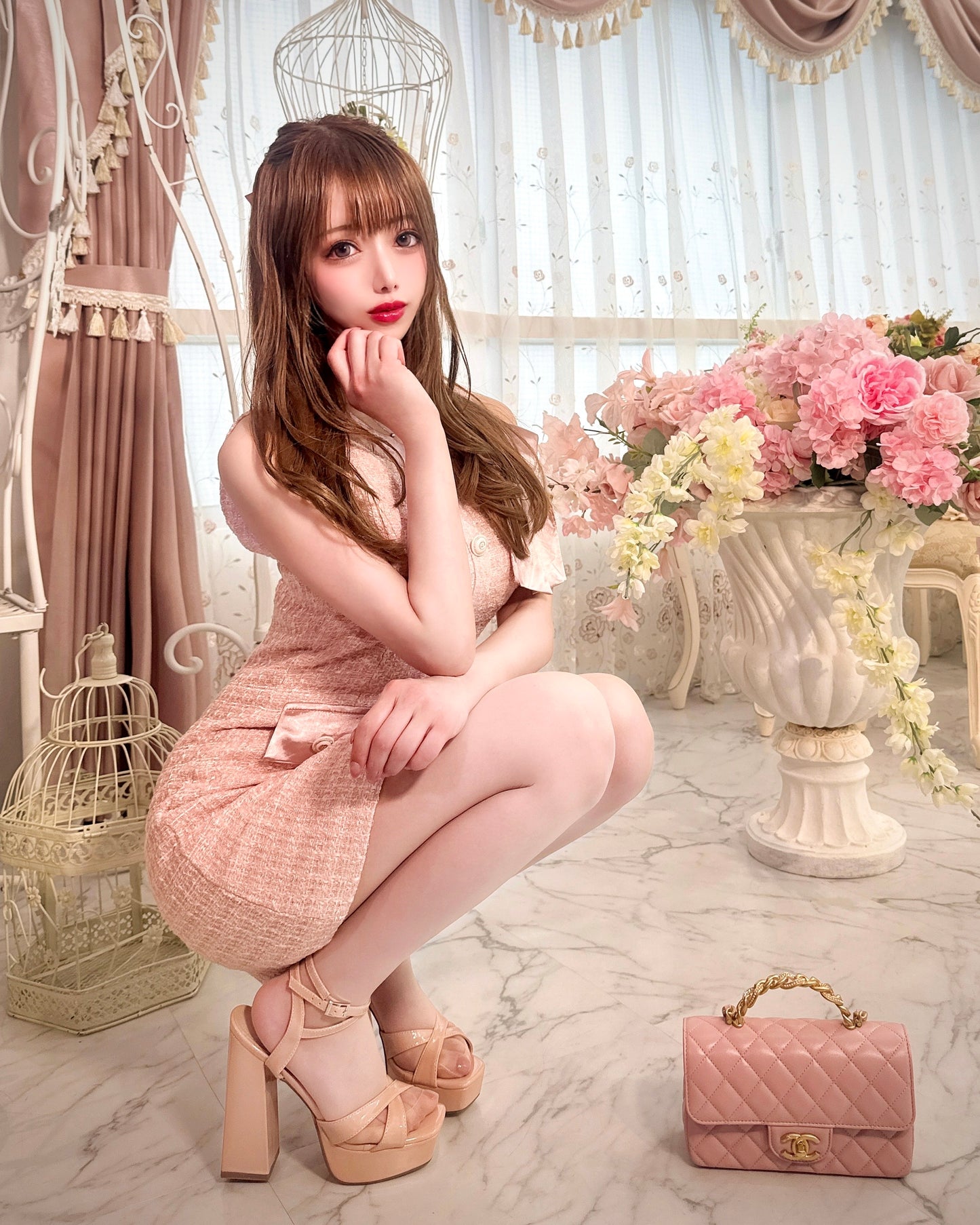 ♡20％OFF♡ Lovelyツイードワンピース