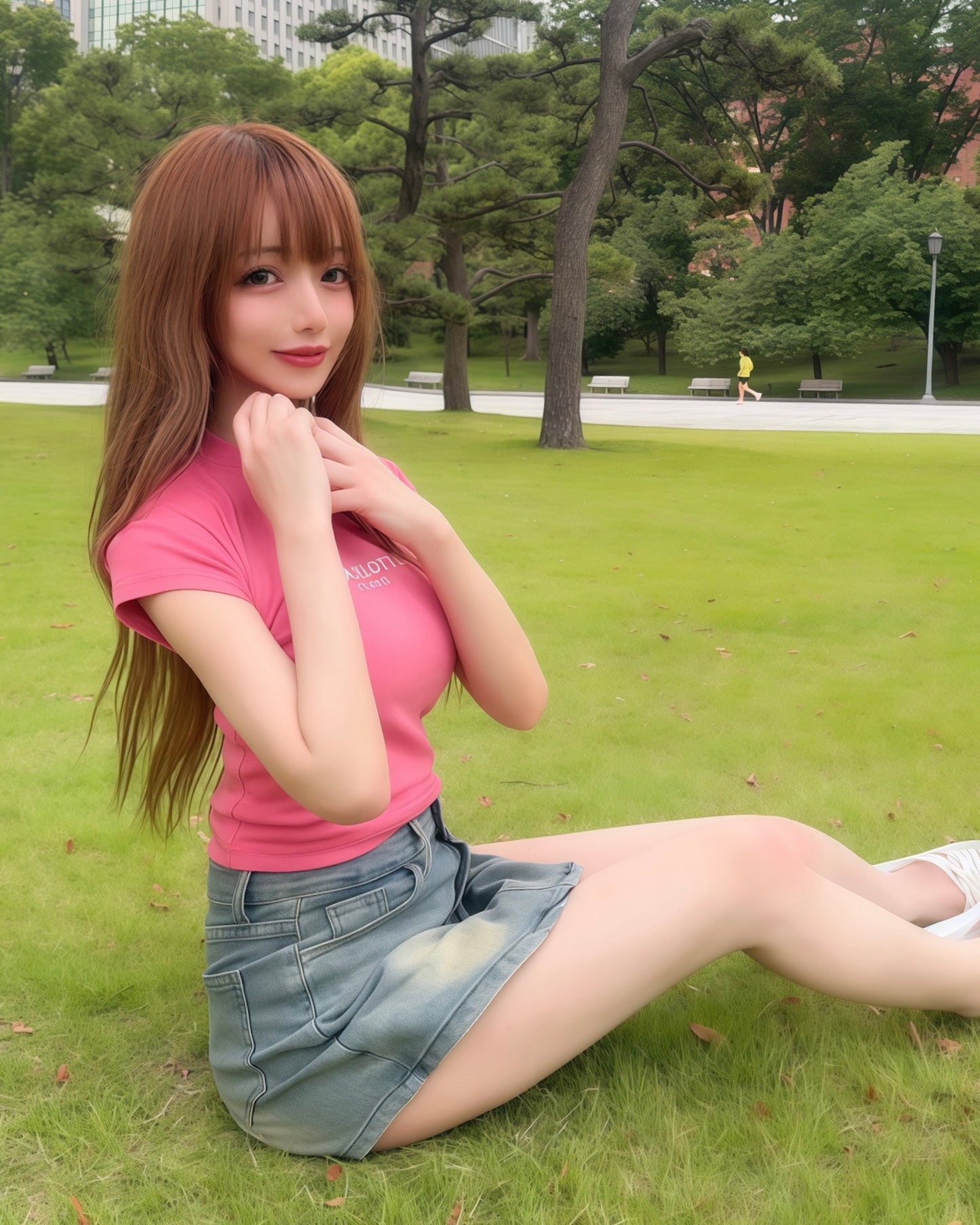 CHARLOTTE Barbie Pink Tシャツ